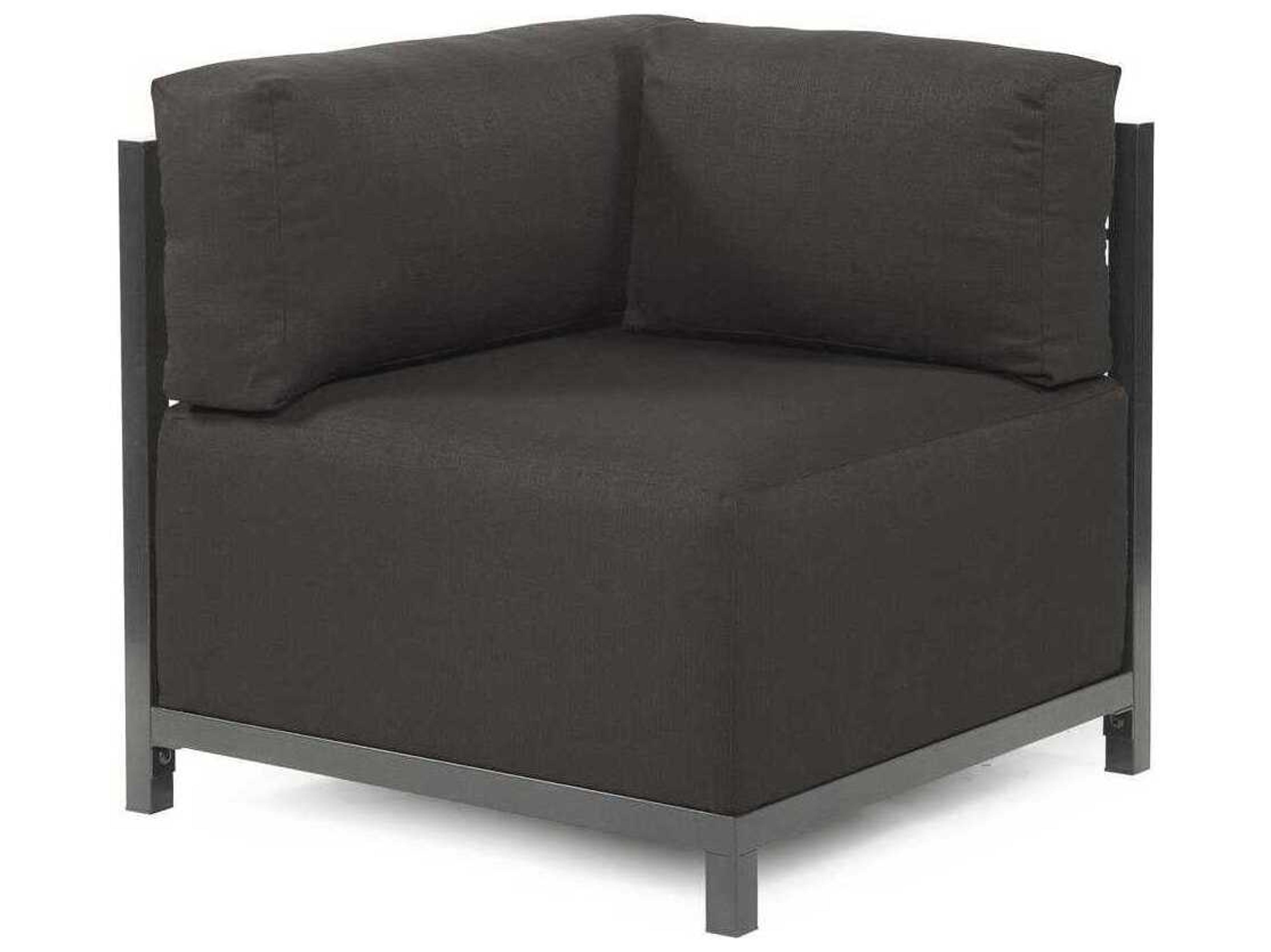 Axis Seascape Charcoal Fabric Cushion Lounge Chair