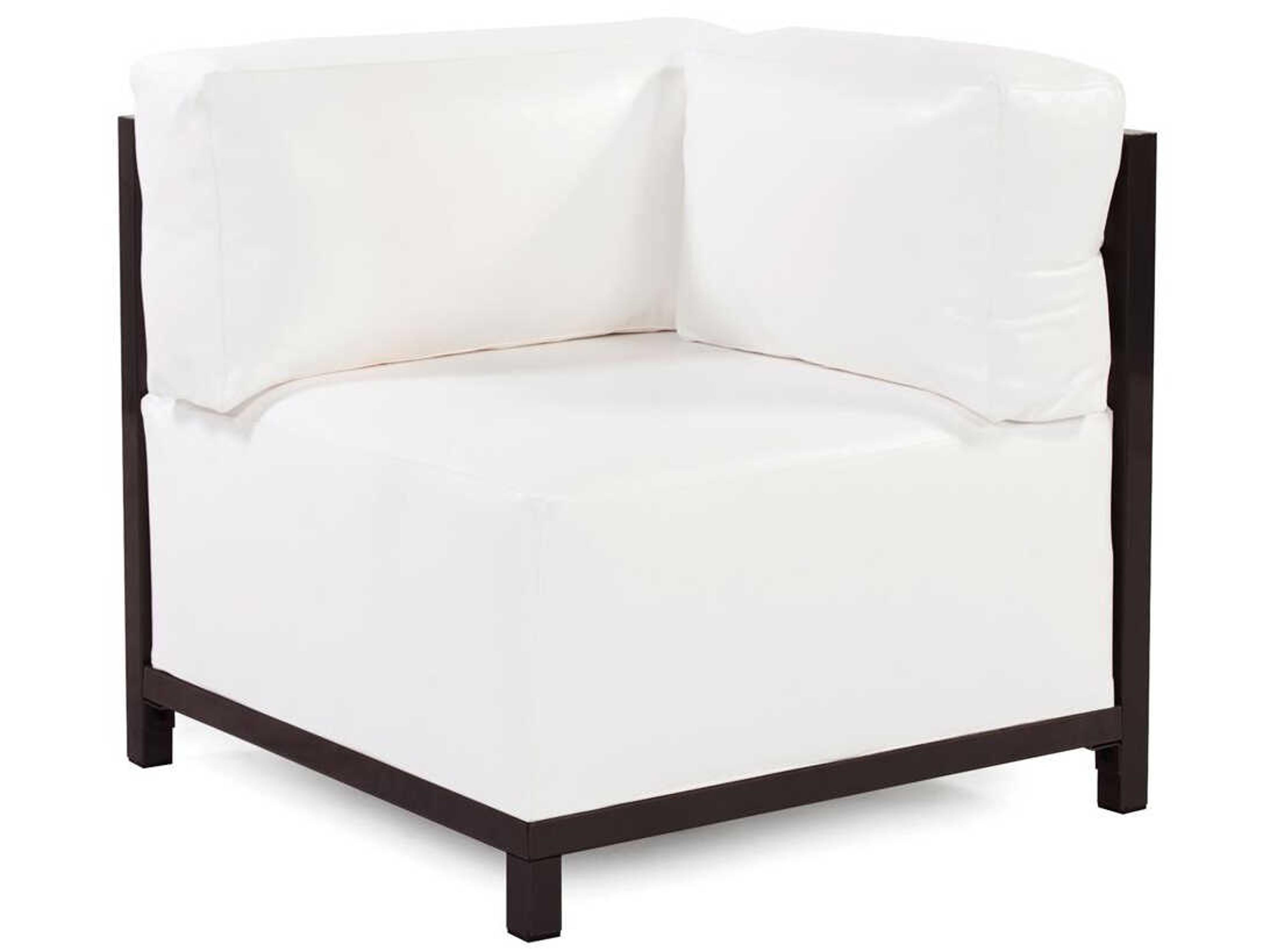 Axis Atlantis White Fabric Cushion Lounge Chair