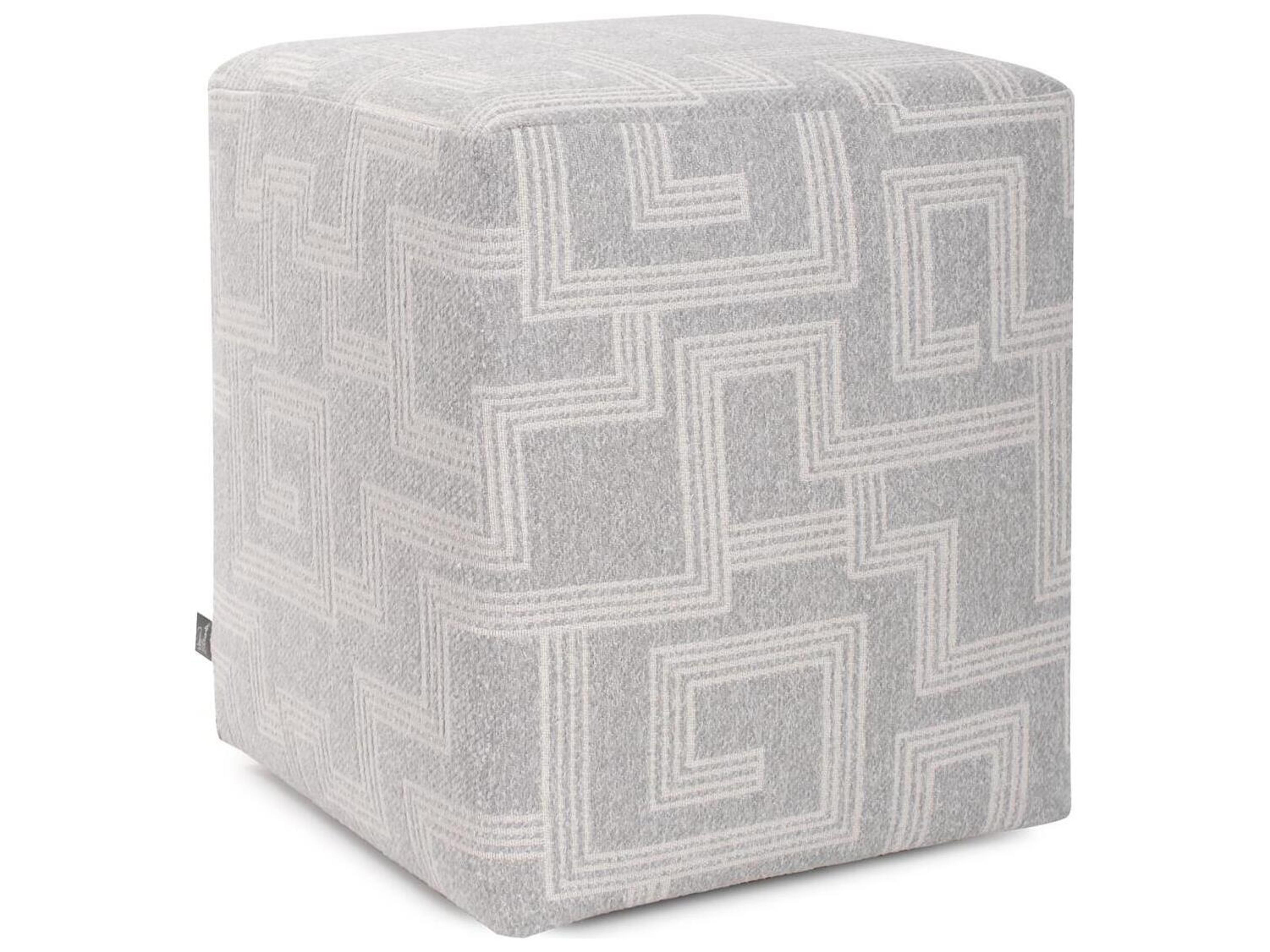 Universal Syros Fog Fabric Cushion Ottoman
