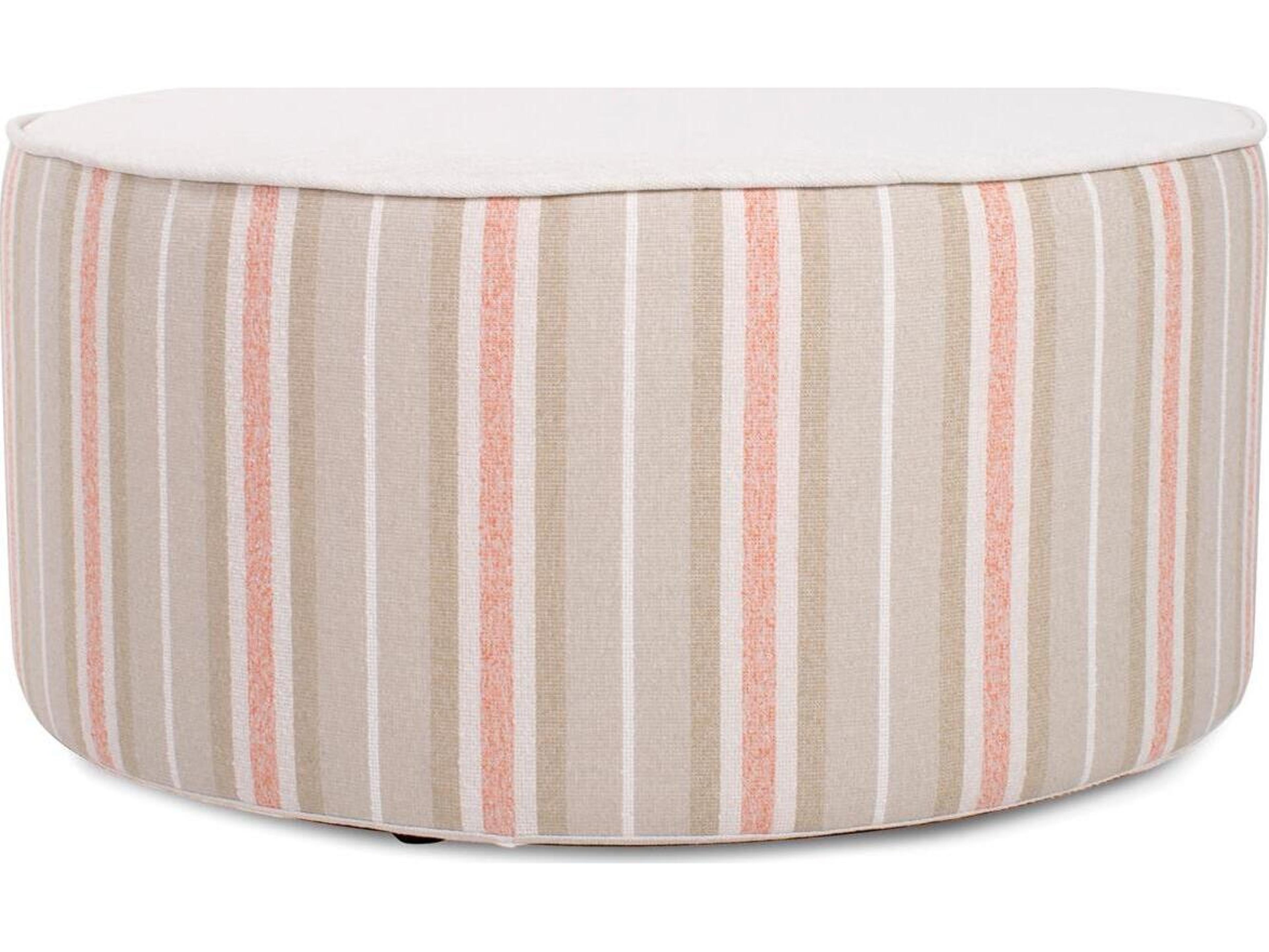 Universal Dune Terra Fabric Cushion Ottoman