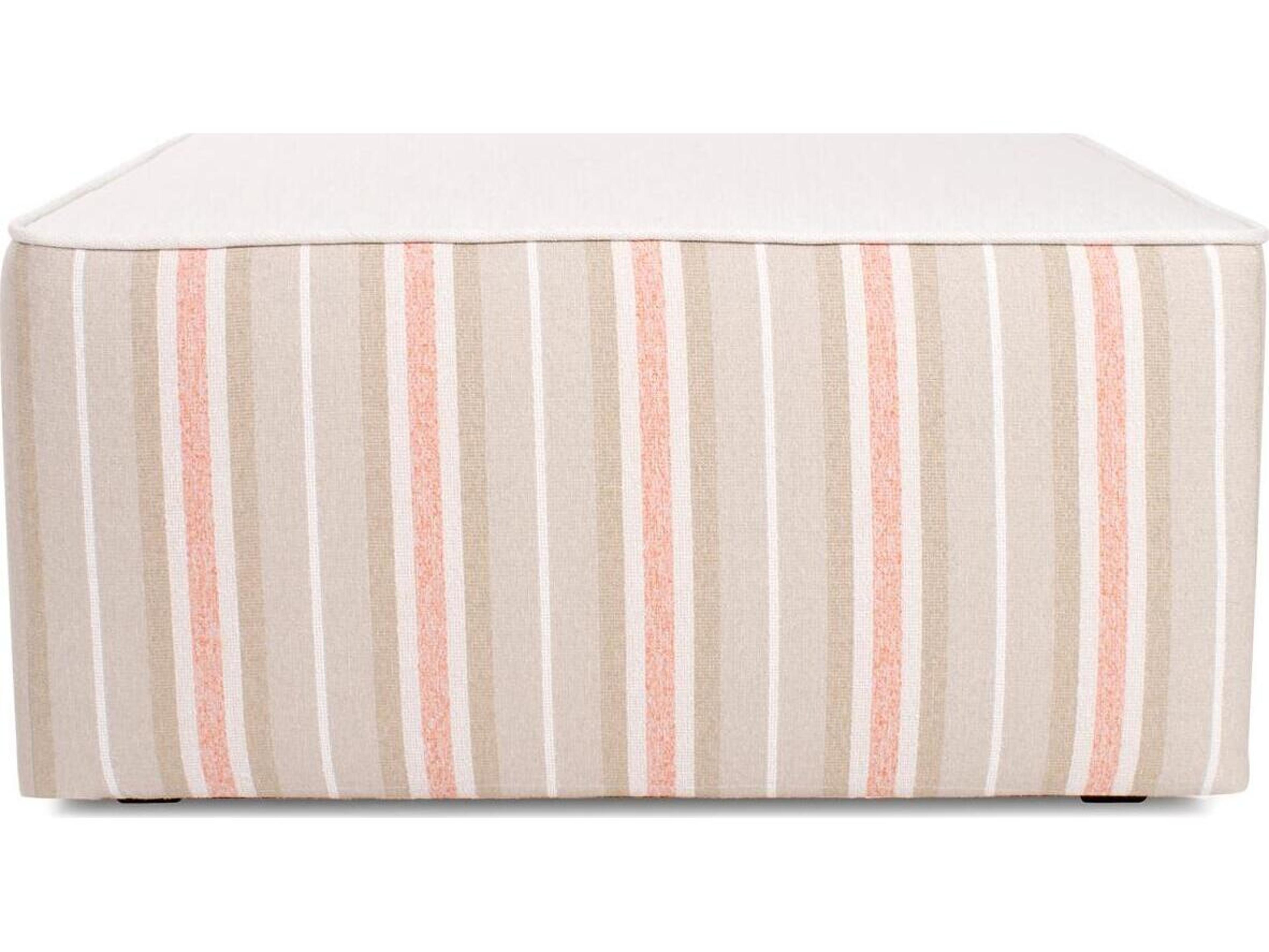 Universal Dune Terra Fabric Cushion Ottoman