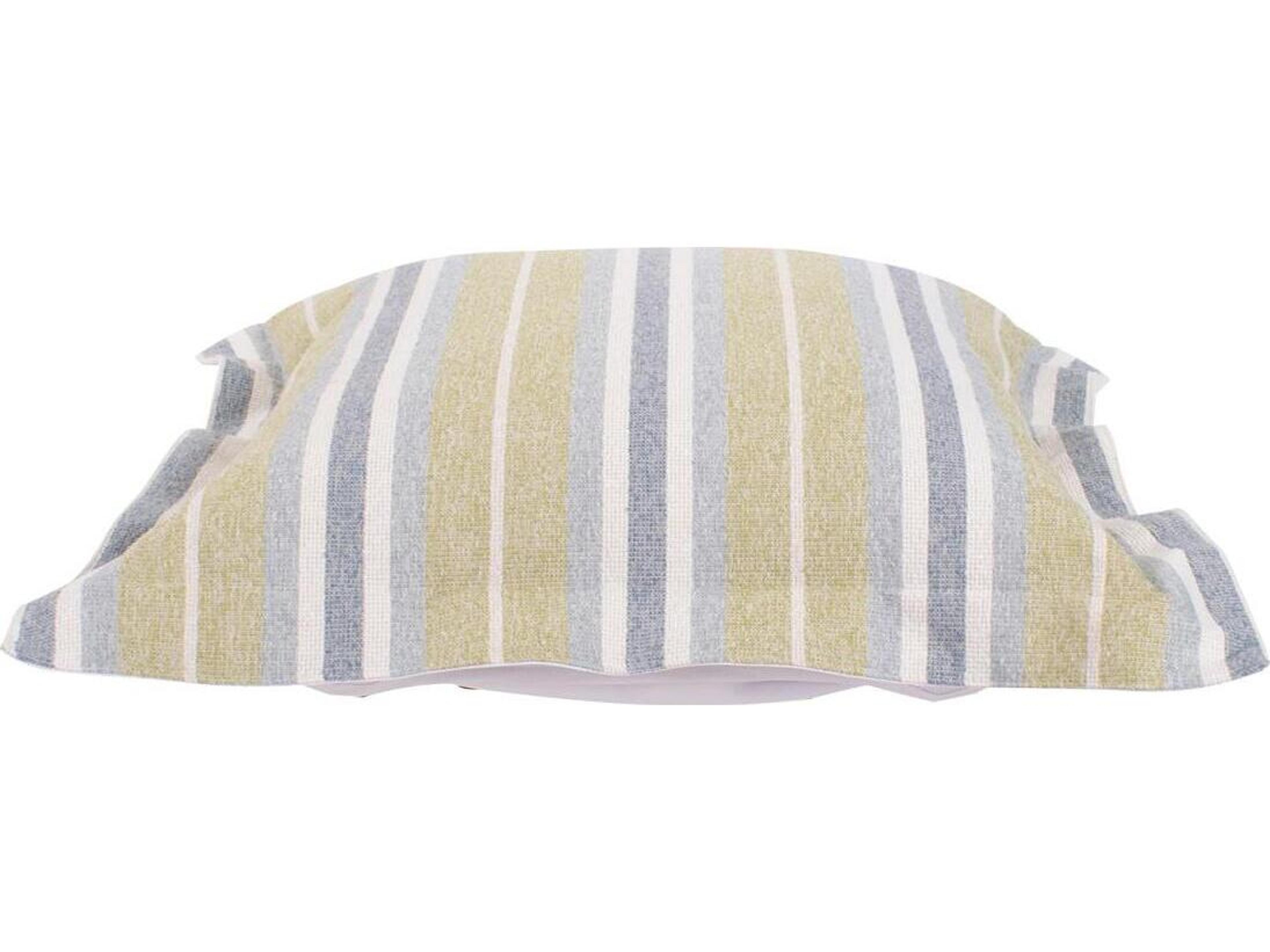 Howard Elliott Outdoor Puff Dune Moss Ottoman Cover and Cushion