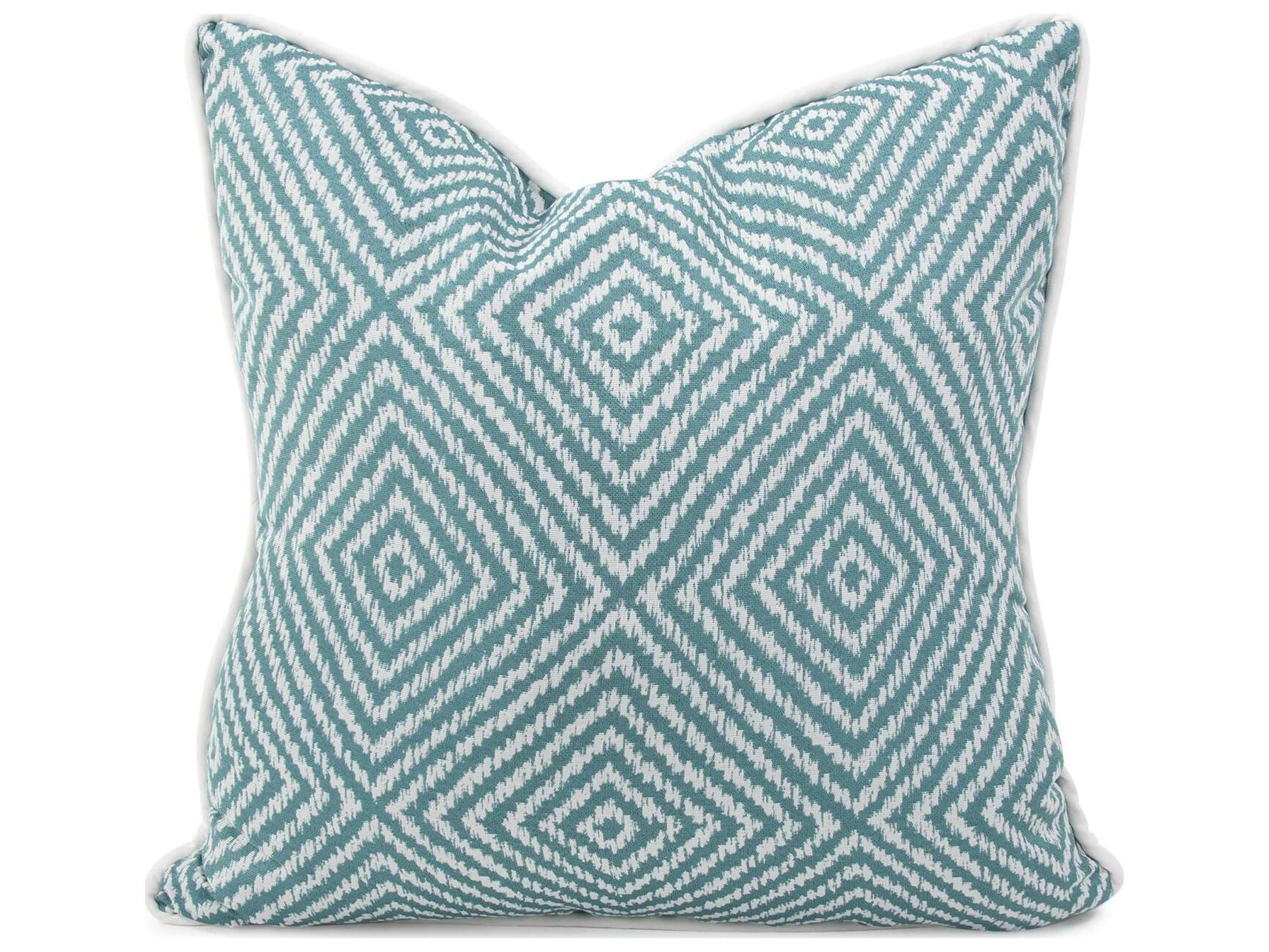 Howard Elliott Outdoor Helm Teal Pillow