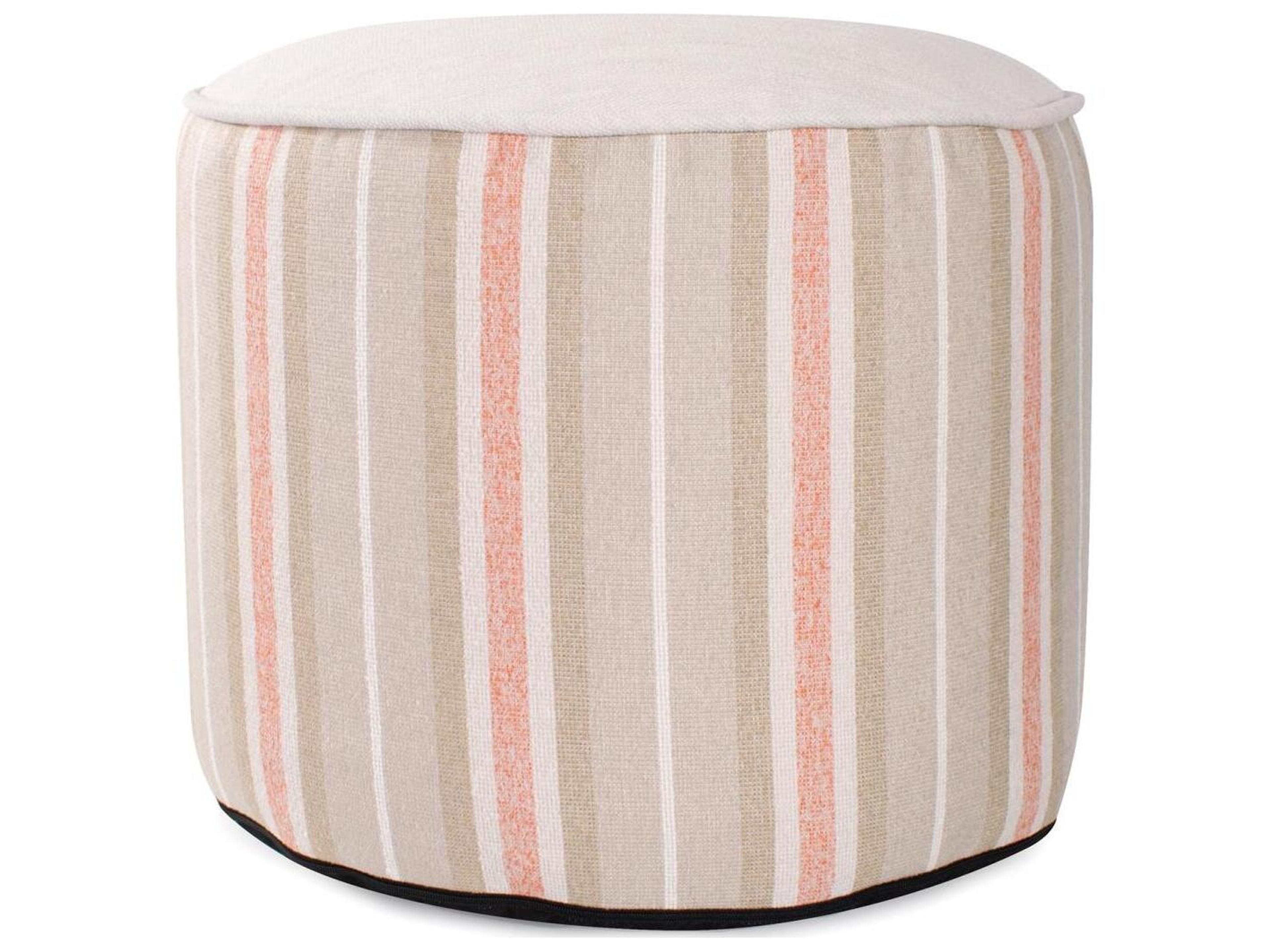 Dune Terra Fabric Cushion Ottoman