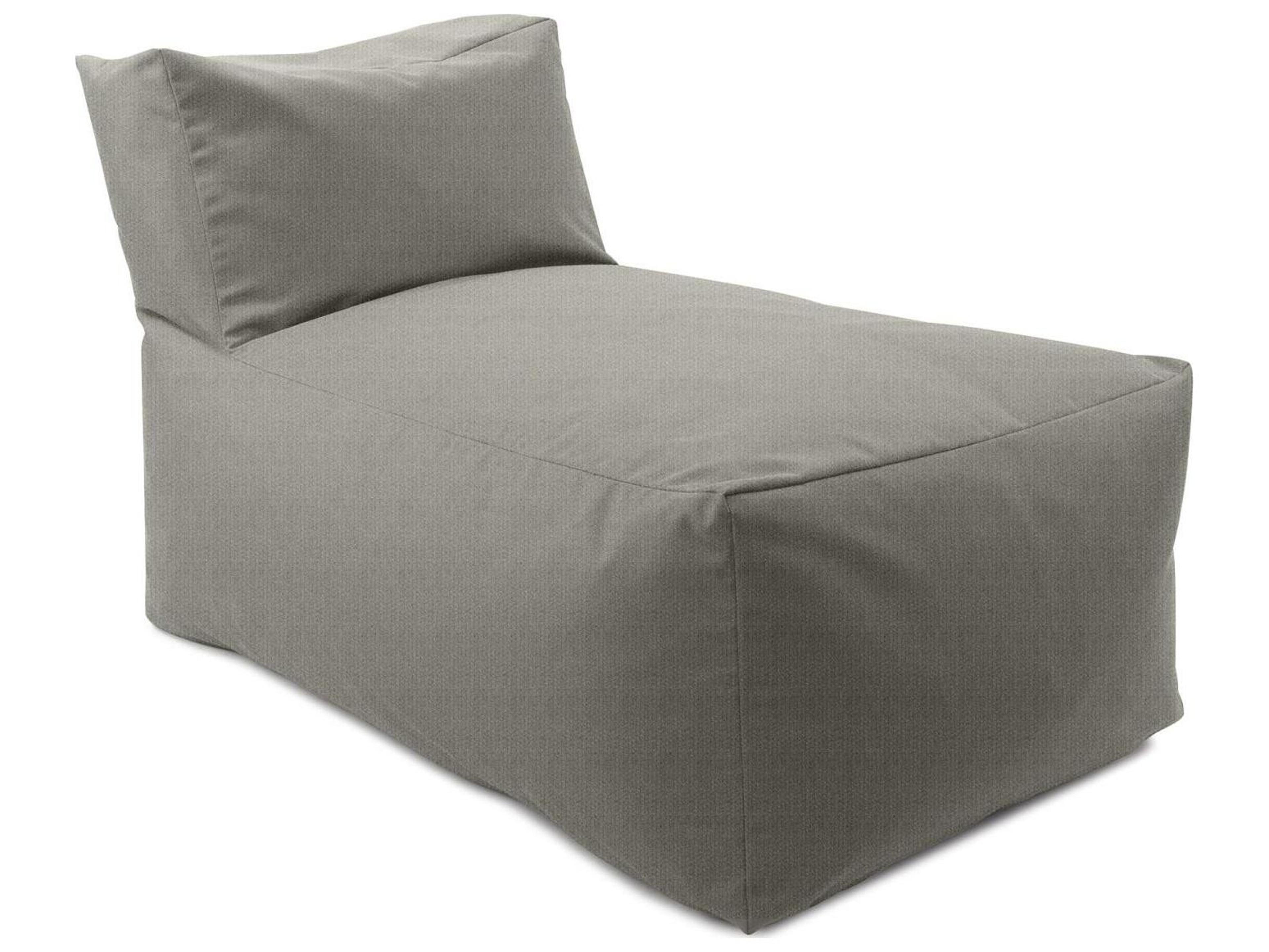 Howard Elliott Outdoor Driftwood Sand Fabric Cushion Chaise Lounge