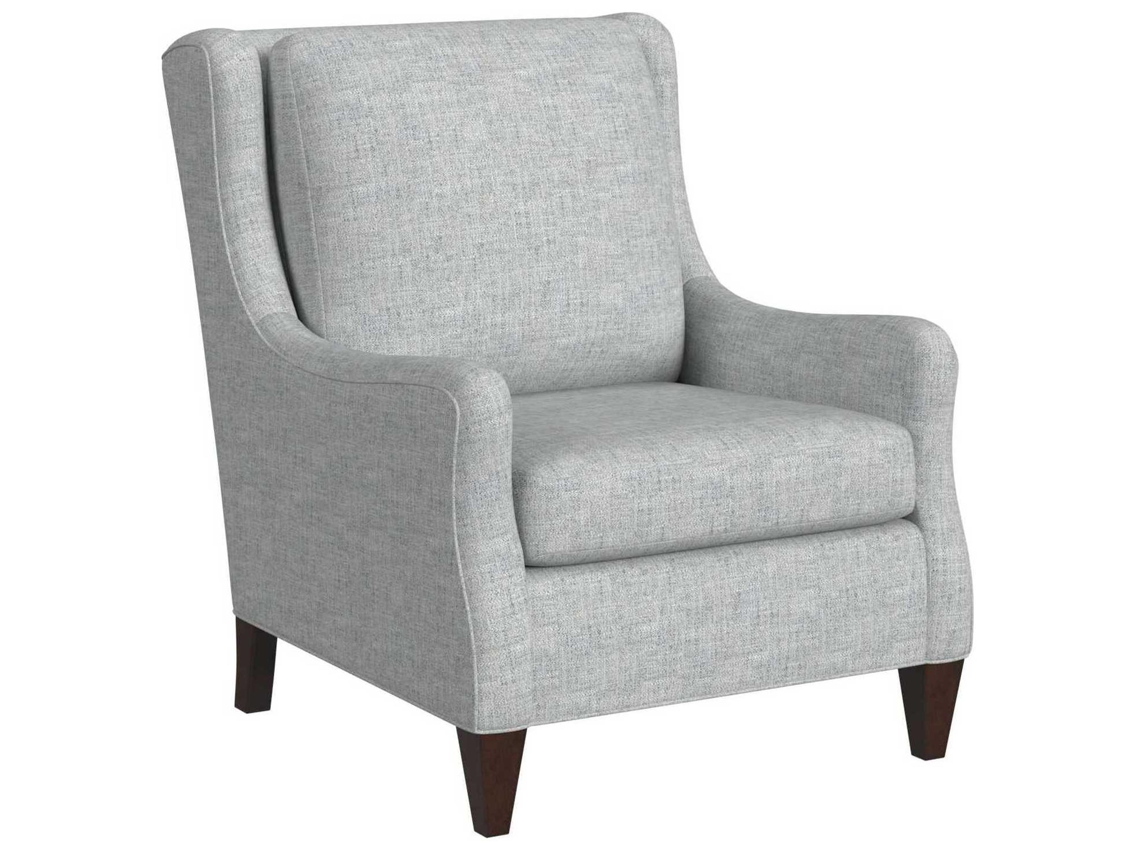 HF Custom by Hooker Furniture Bellamy Gray Fabric Accent Chair