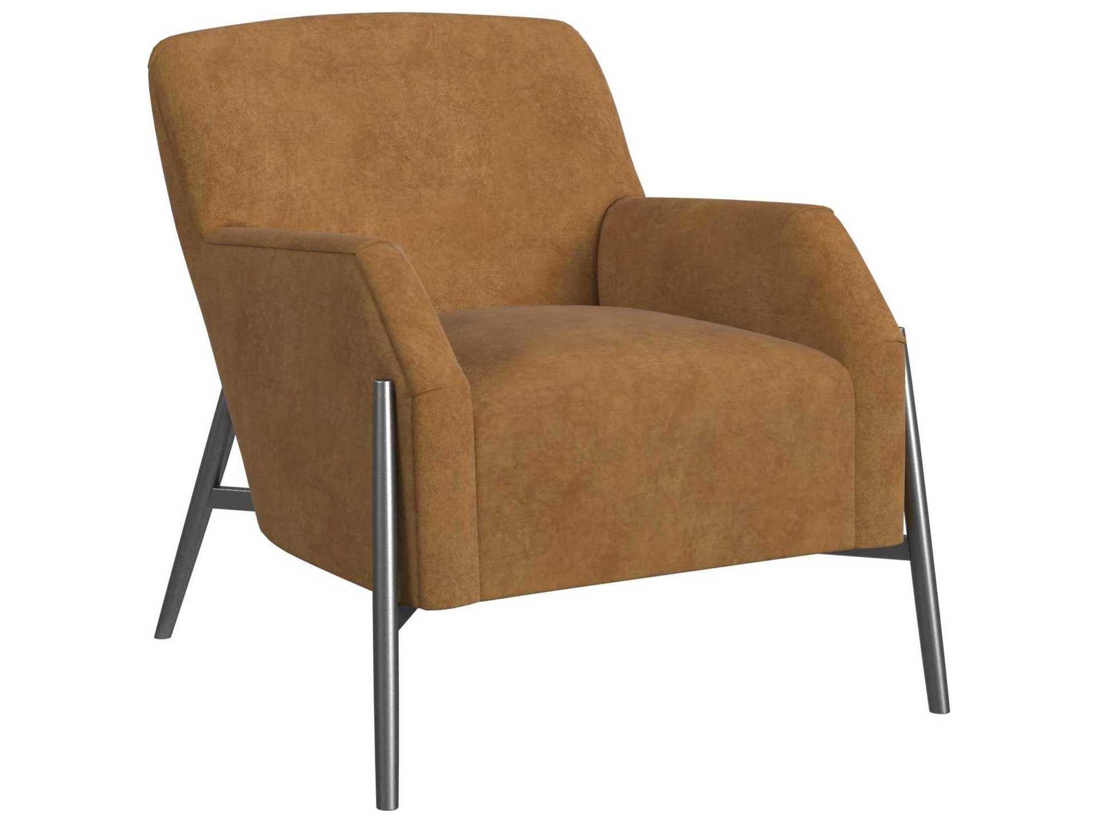 HF Custom by Hooker Furniture Ace Brown Fabric Accent Chair