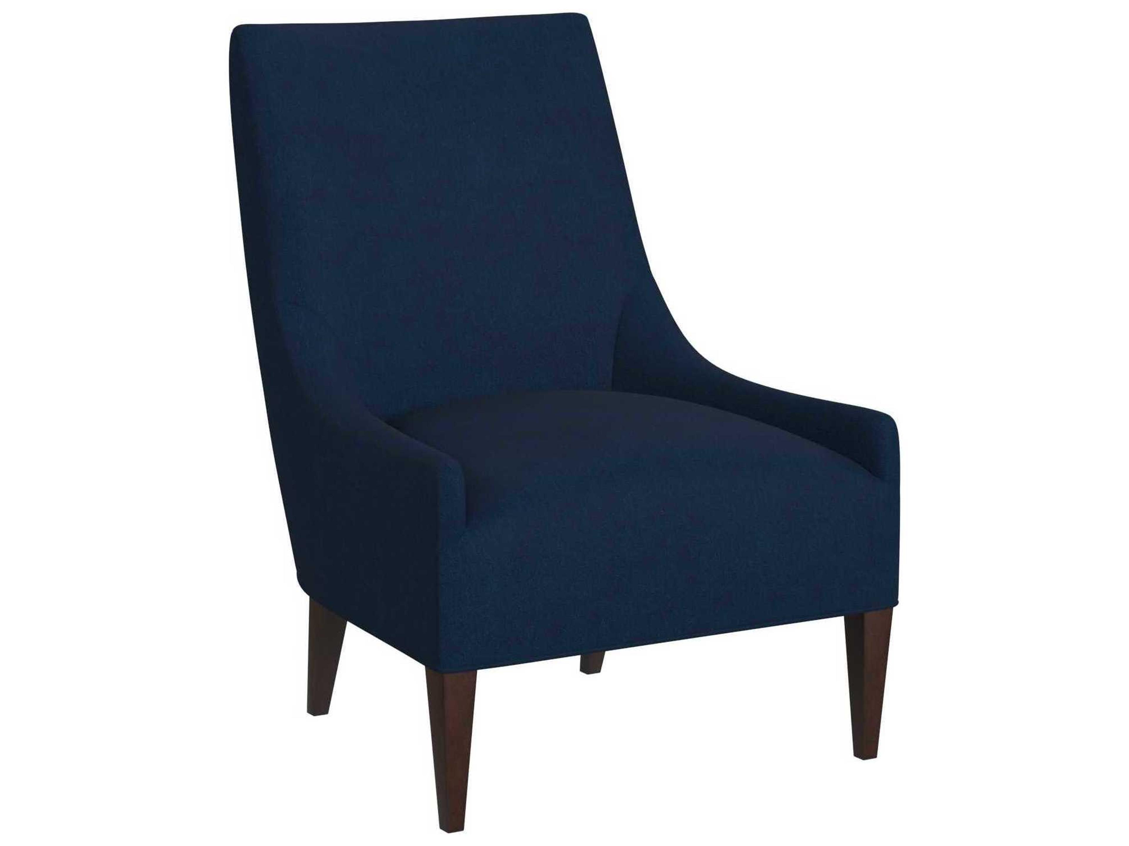 HF Custom by Hooker Furniture Lurie Blue Fabric Accent Chair
