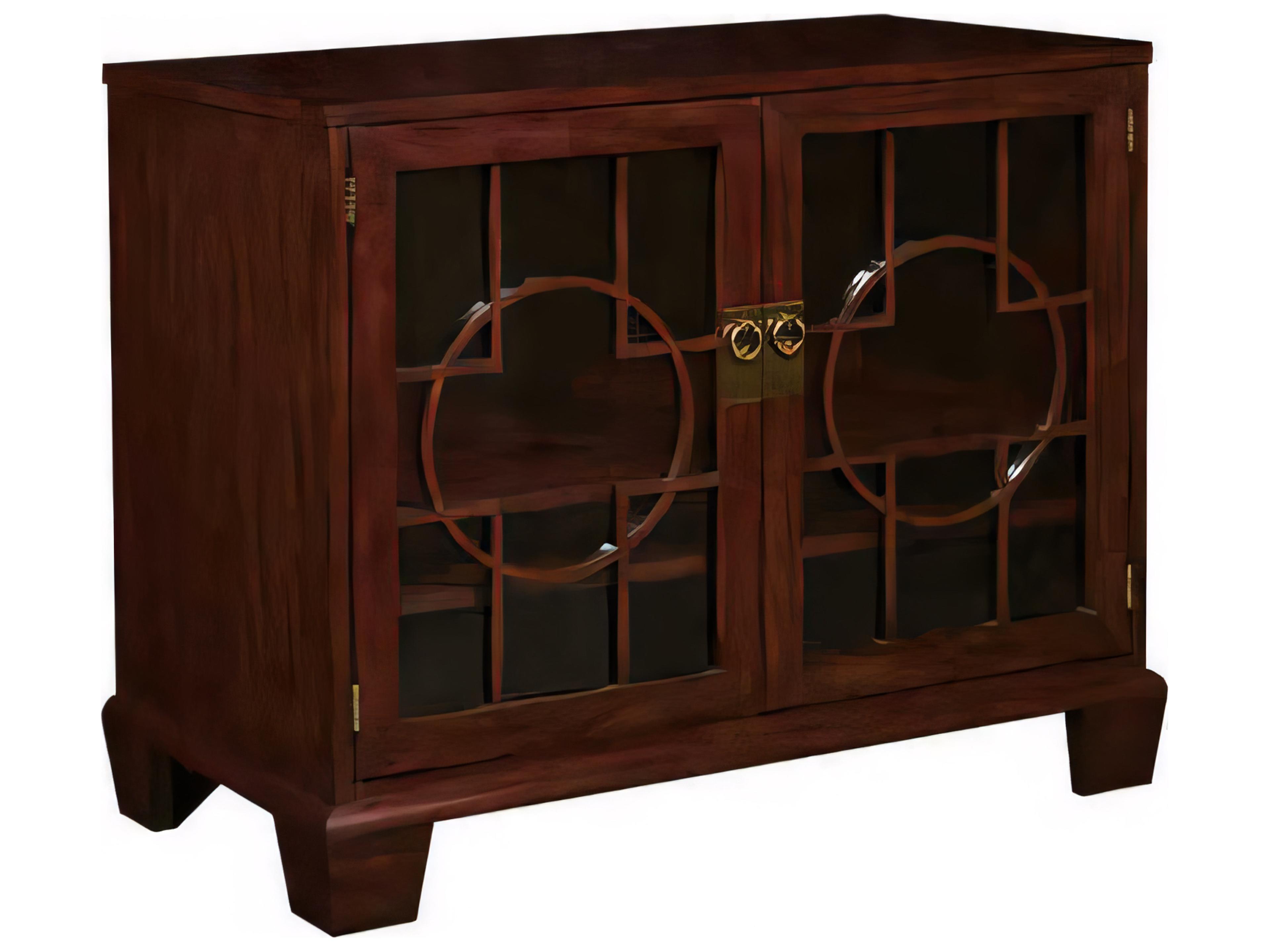 Henkel Harris 39" Mahogany Wood Media Console