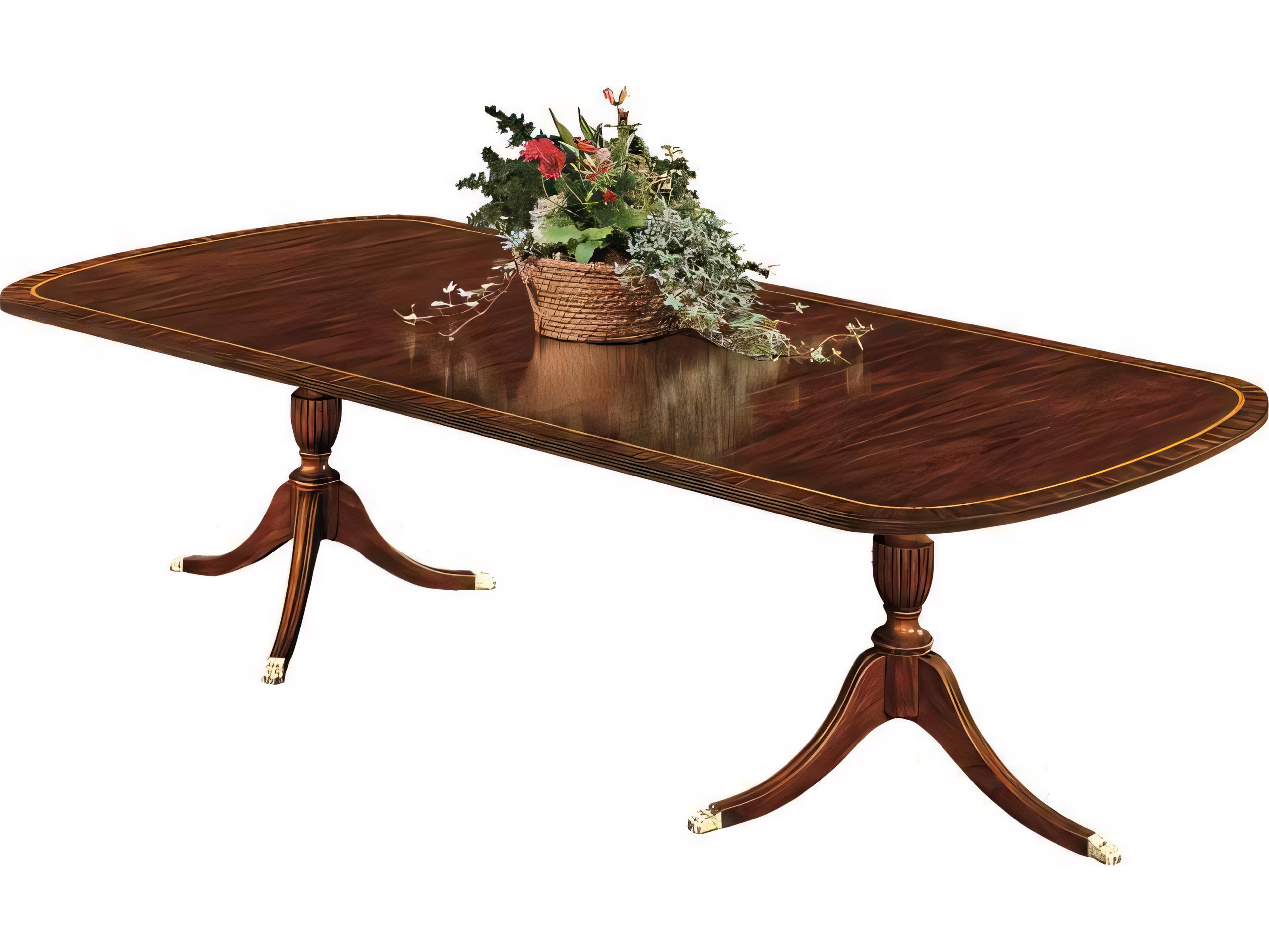 Henkel Harris Extendable Rectangular Wood Dining Table