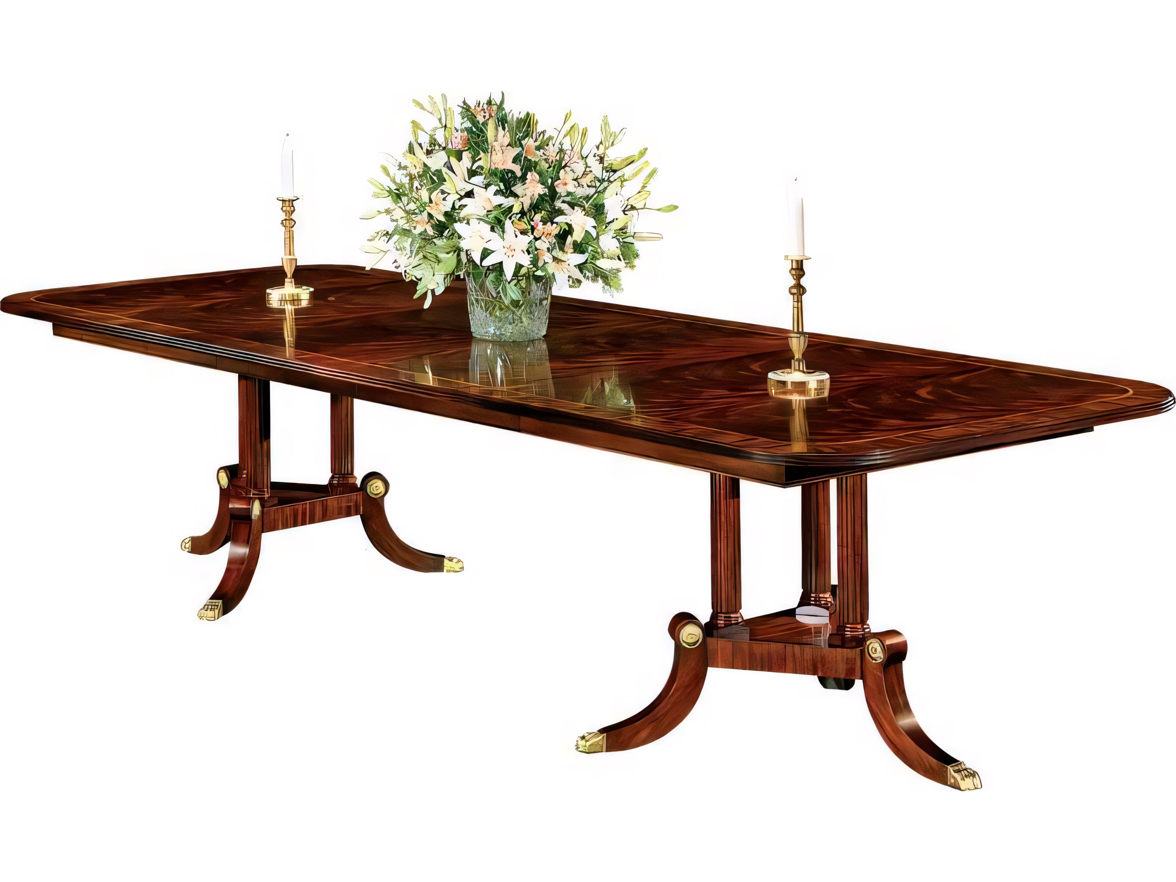 Henkel Harris Extendable Rectangular Wood Dining Table
