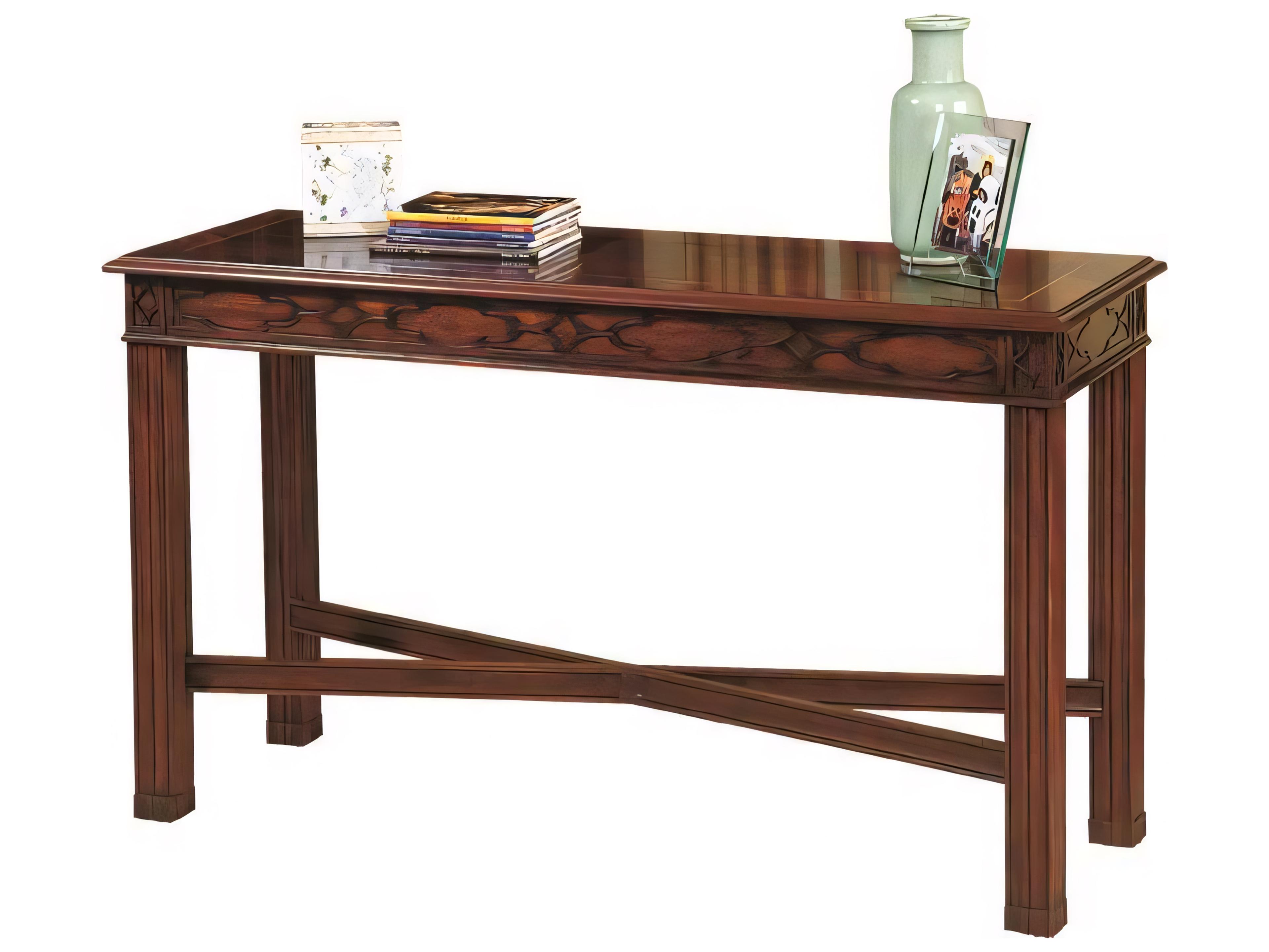 Henkel Harris Rectangular Wood Console Table
