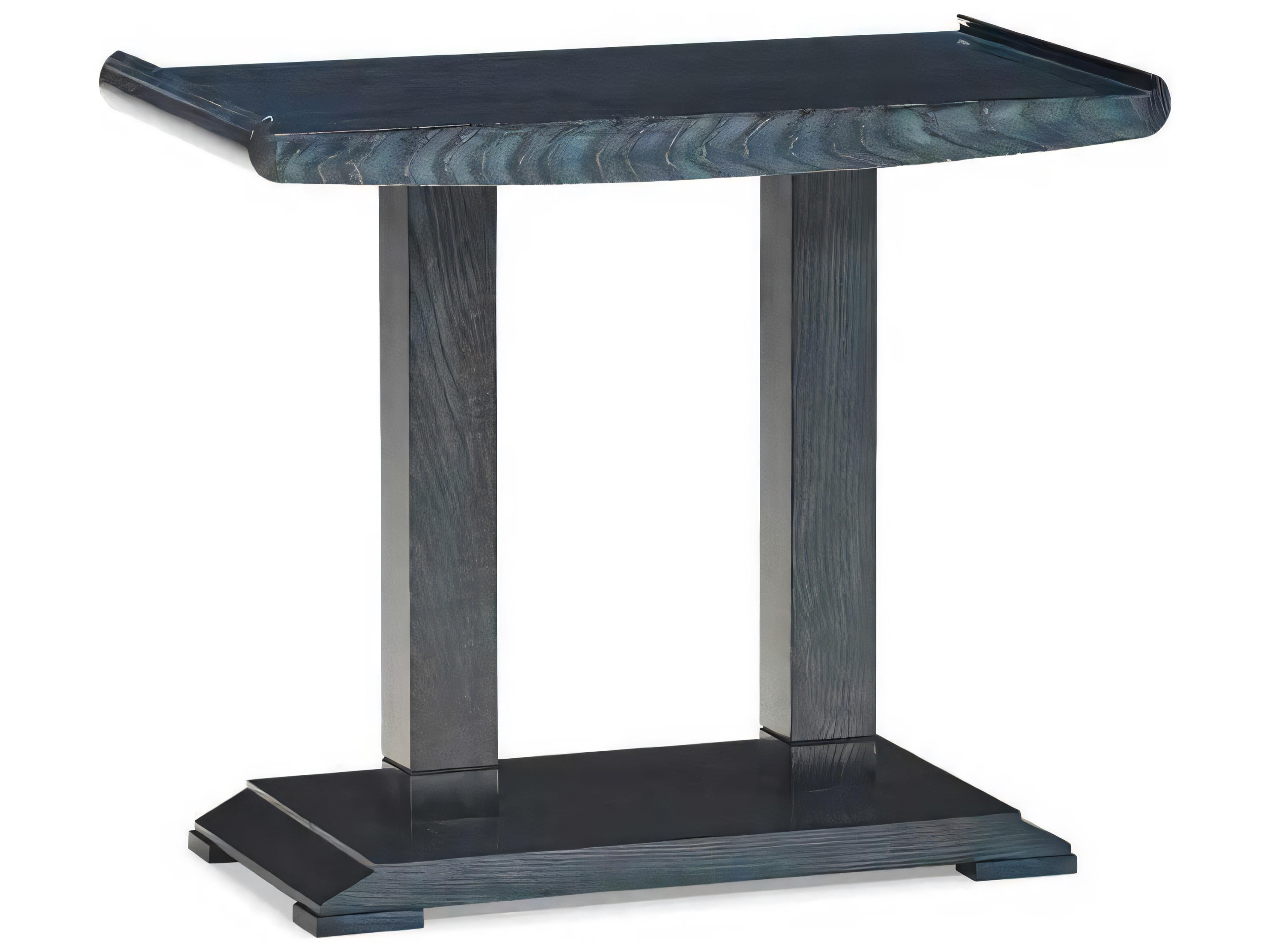 Hickory White Journey The World Rectangular Wood India Ink End Table