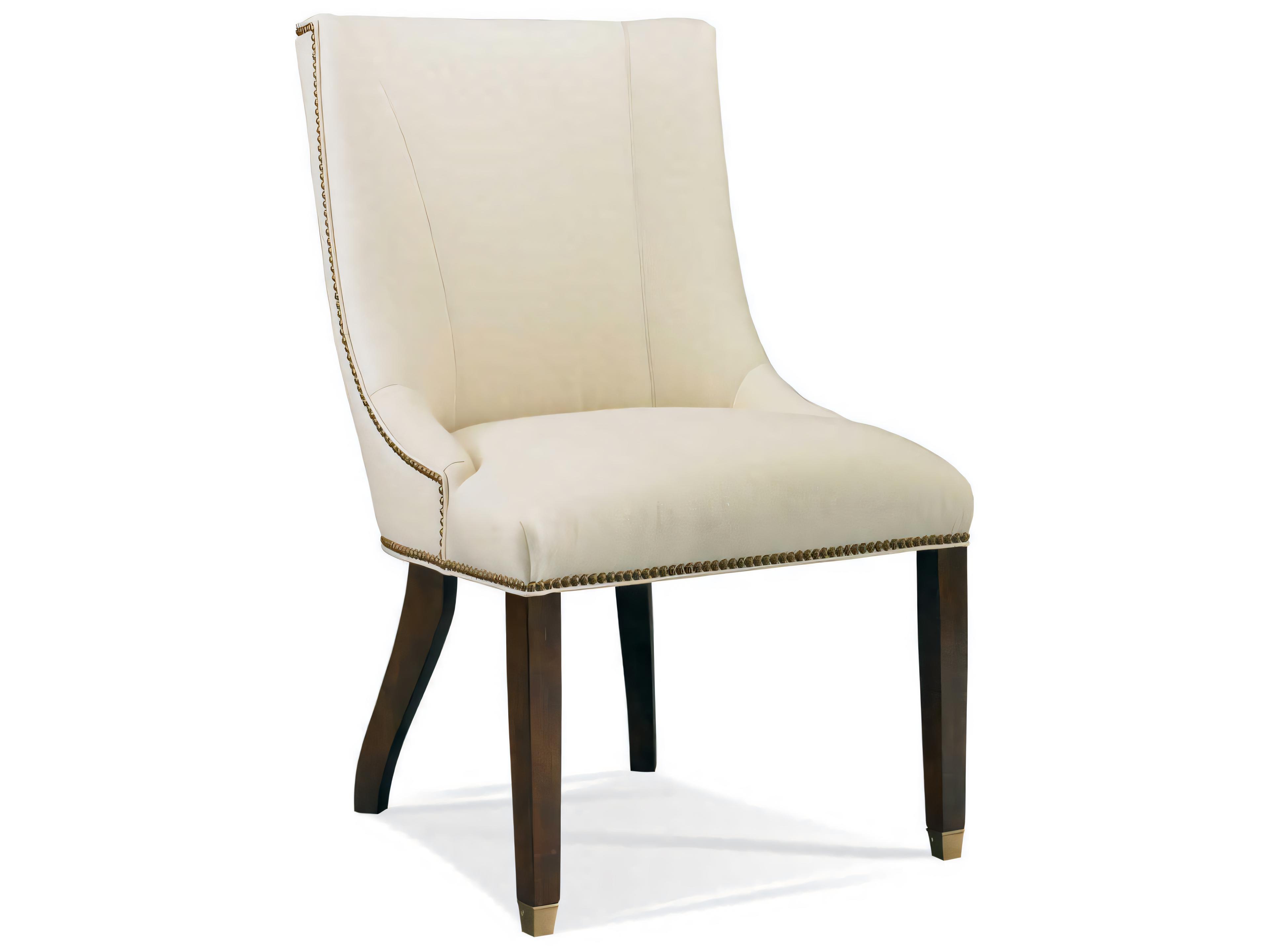 Hickory White Metropolitan Classics Hardwood Beige Upholstered Tullamore Side Dining Chair