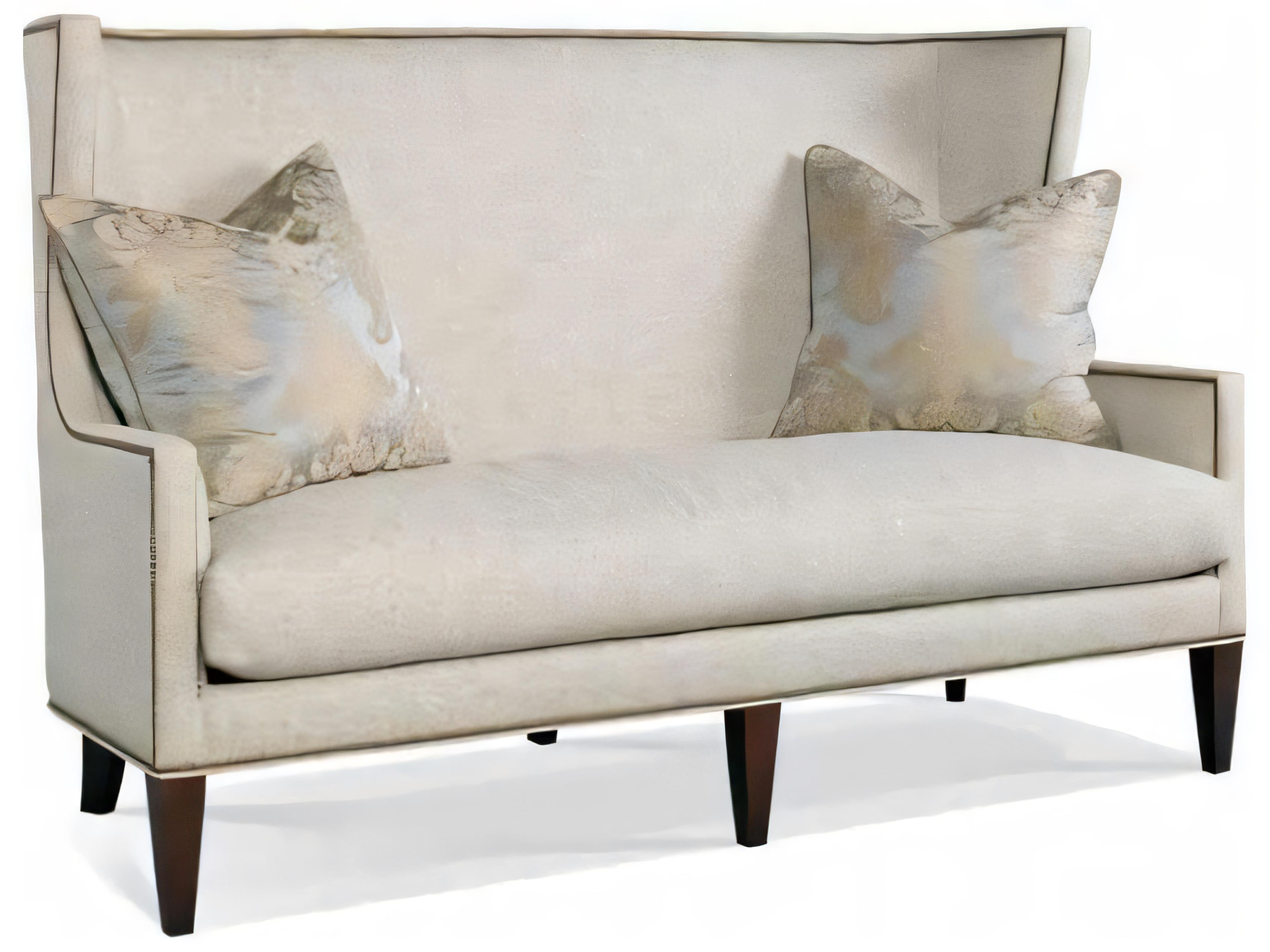 Hickory White Custom Elements Upholstery Maison Beige Upholstered Loveseat