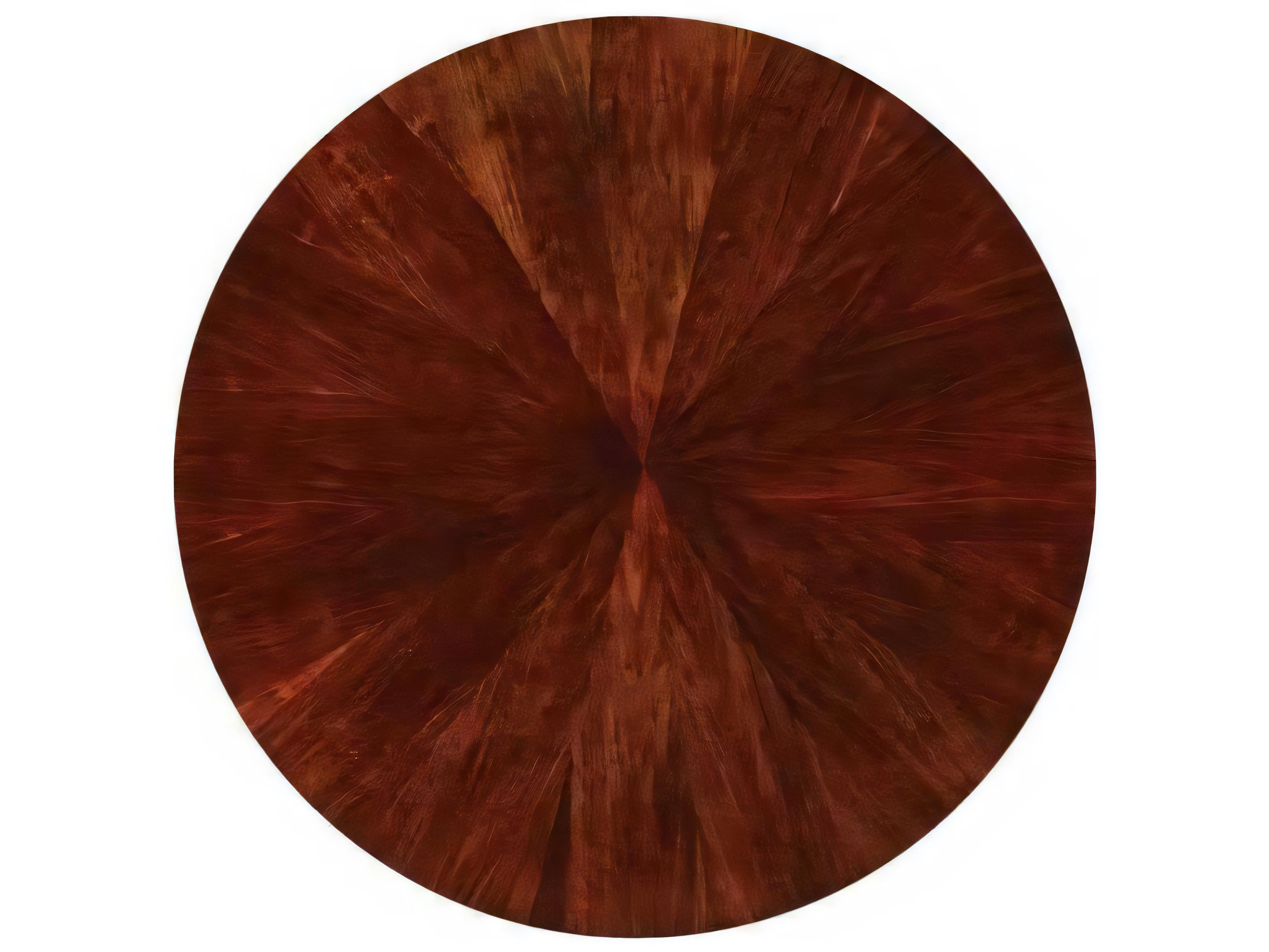 Hickory White Fancy Face 1.5" Thick Round Dining Table Top