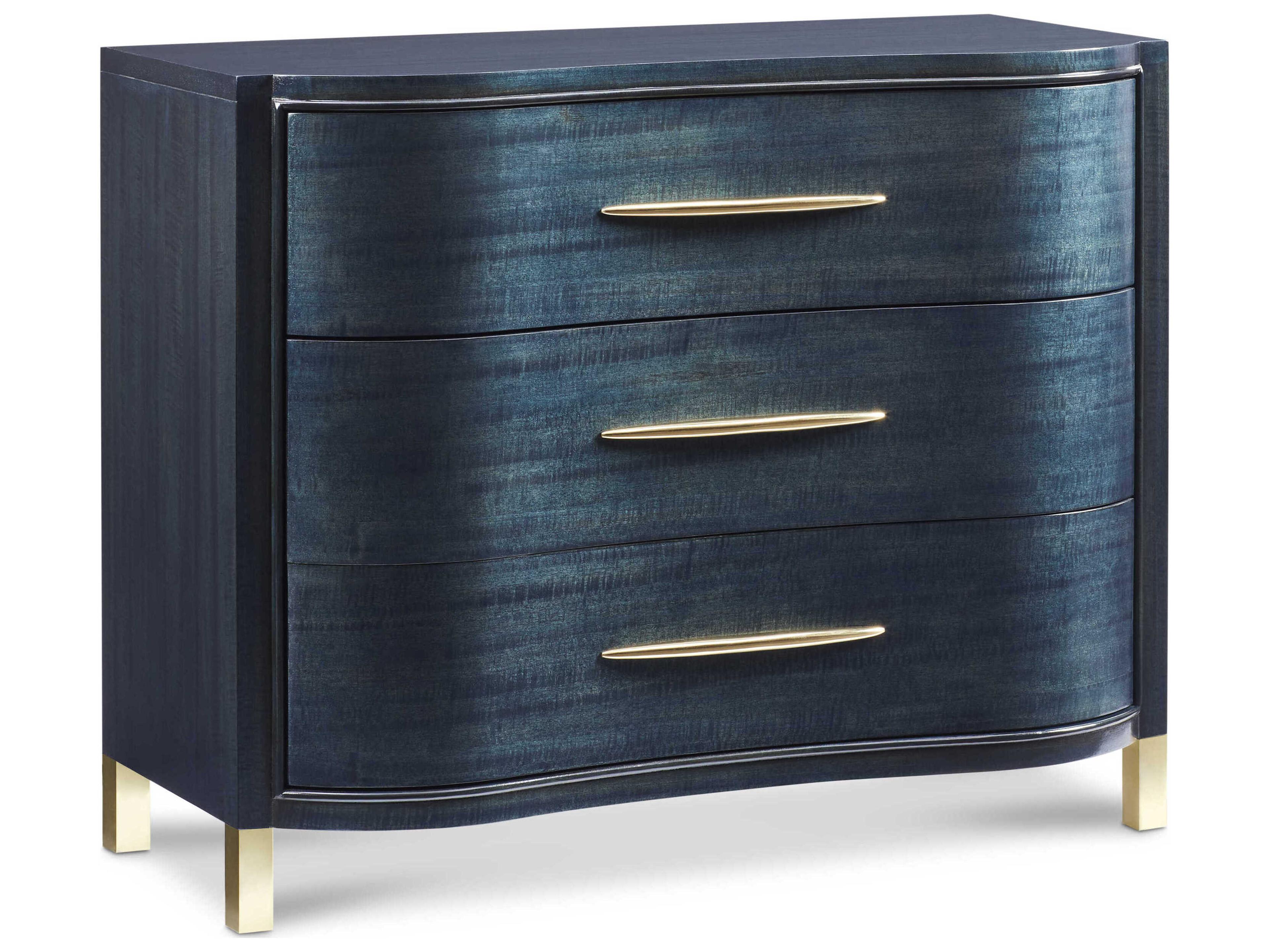 Hickory White Reimagine India Ink Black Maple Wood Accent Chest