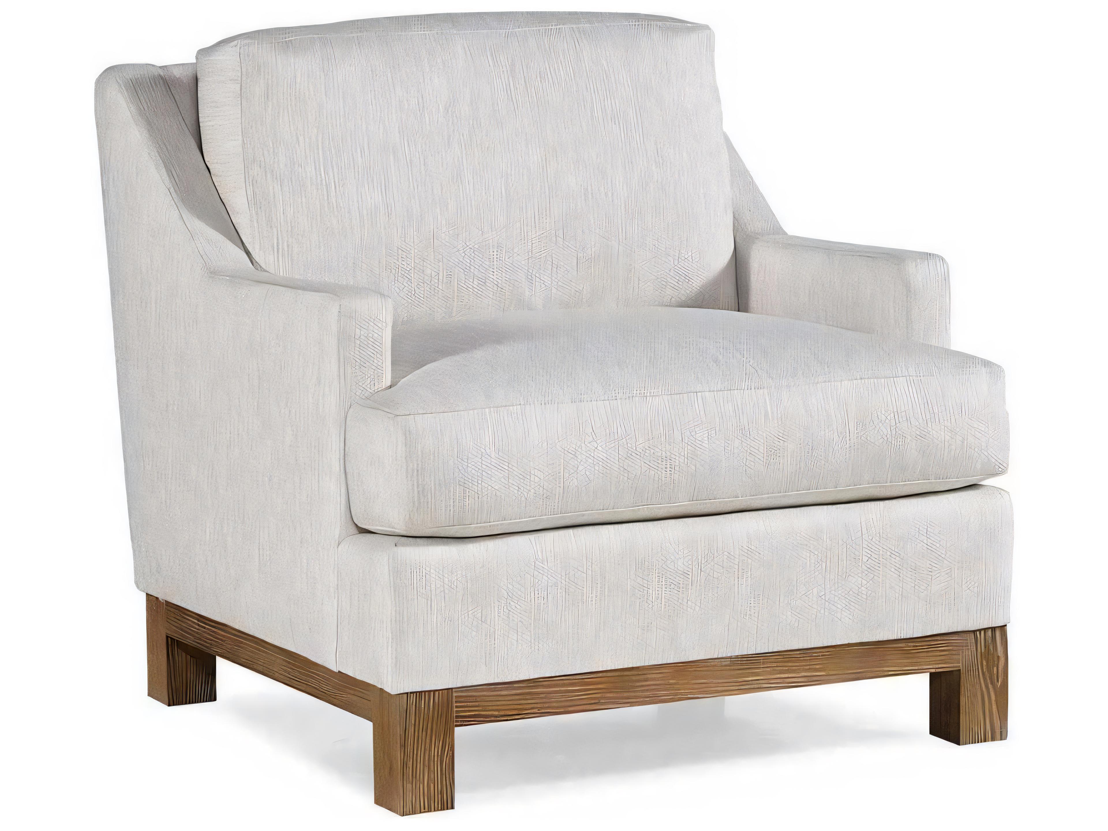 Hickory White Patron Beige Fabric Accent Chair