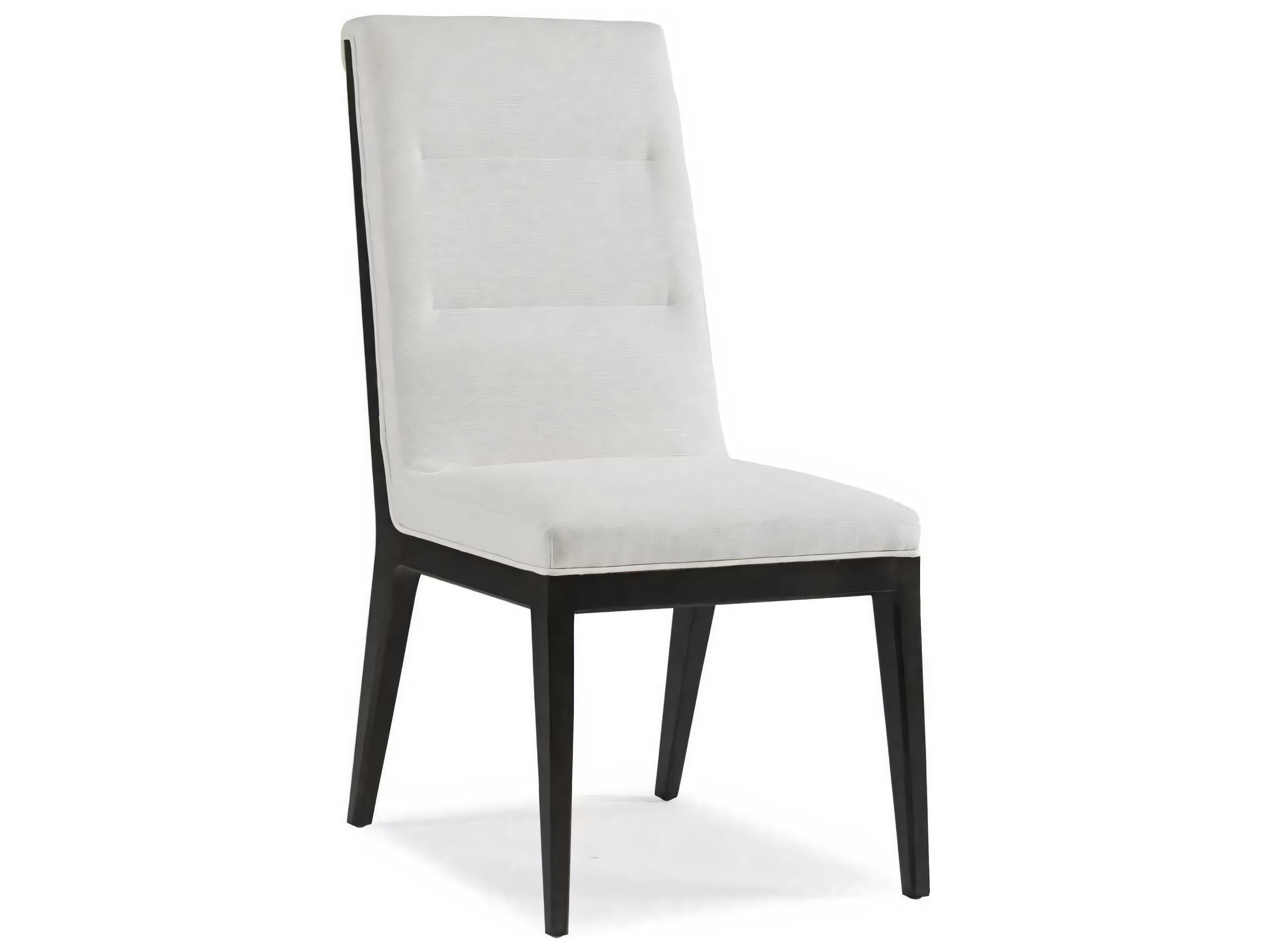 Hickory White Oasis Beech Wood Upholstered Ellena Side Dining Chair