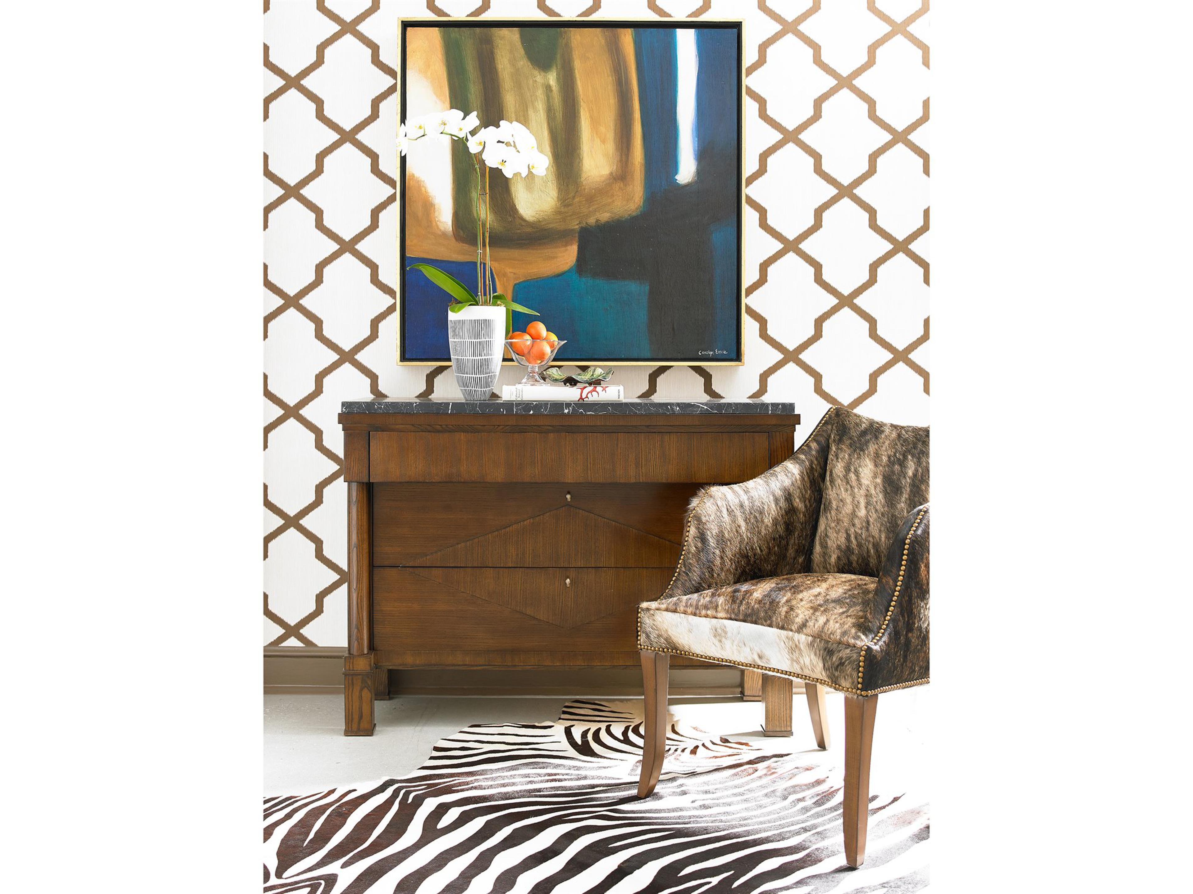 Hickory White Custom Elements Upholstery Table Set