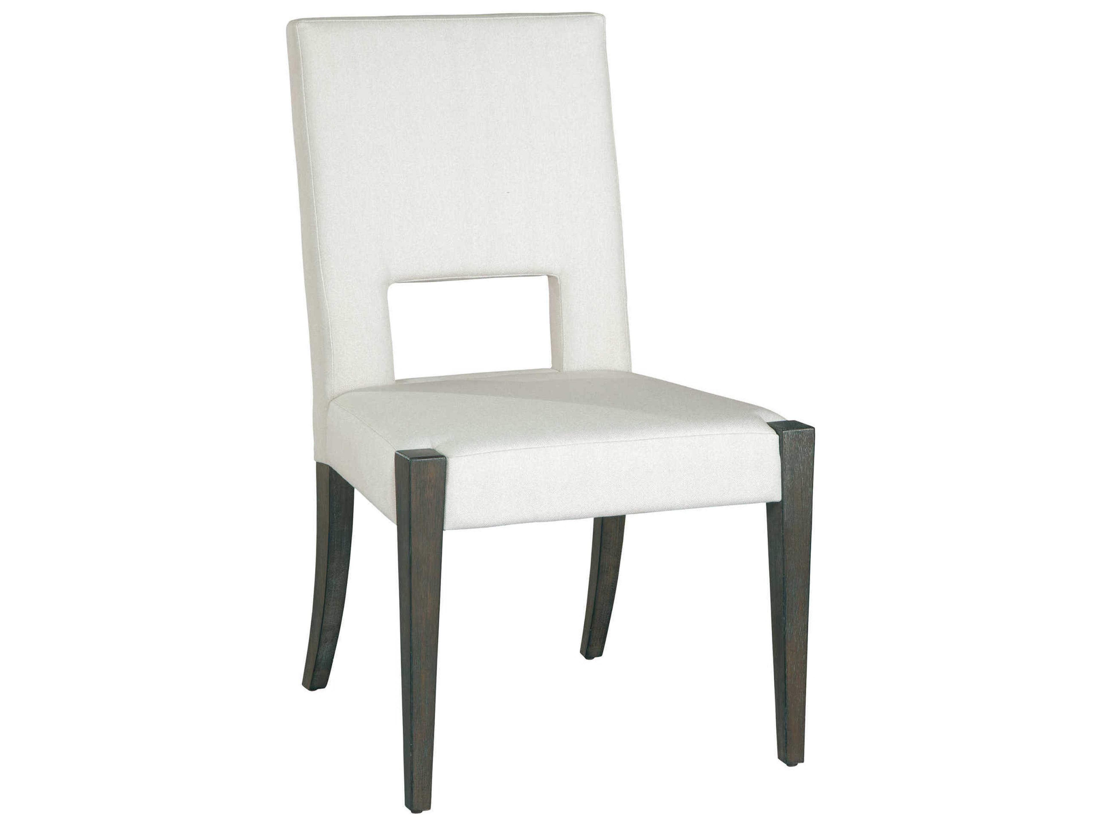 Hekman Black Upholstered Side Dining Chair