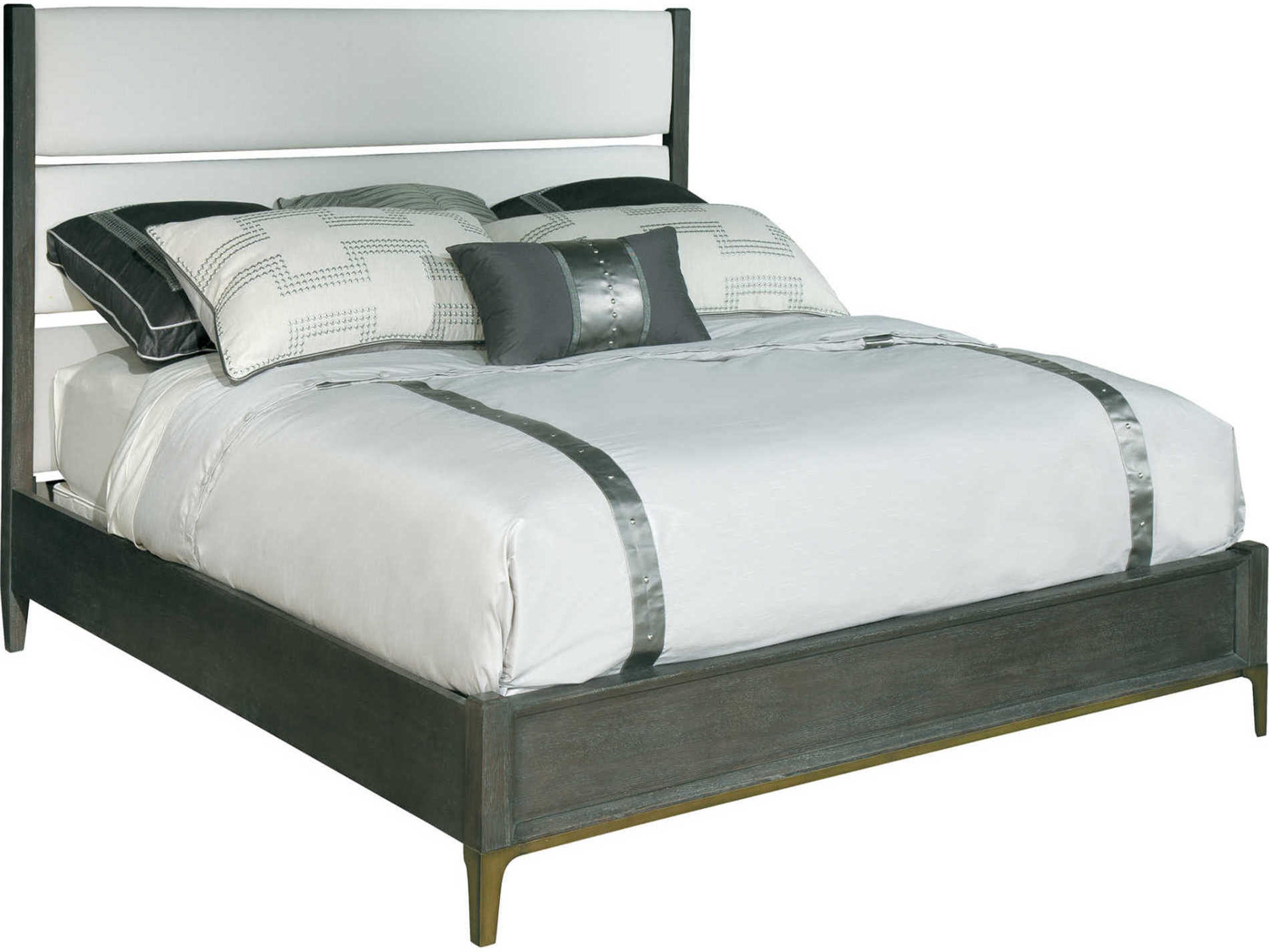 Hekman Edgewater Blue Wood Queen Platform Bed