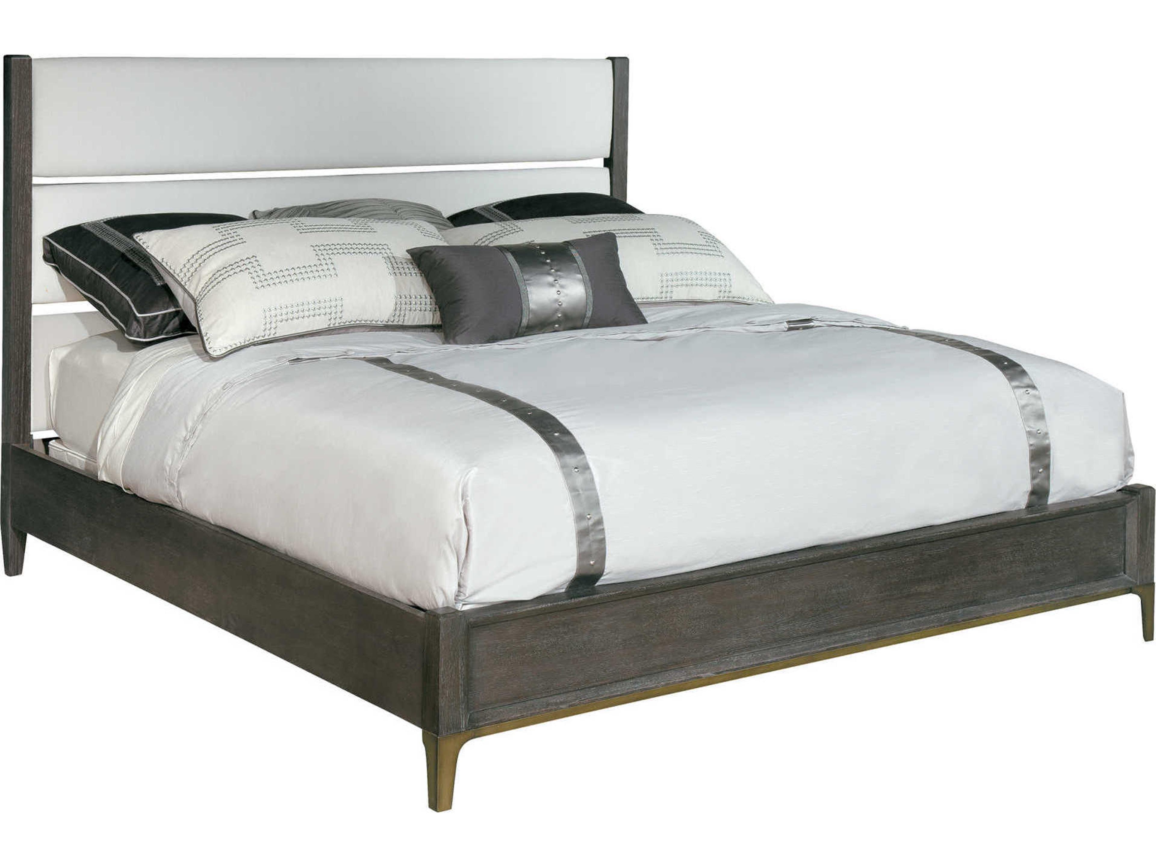 Hekman Edgewater Black Wood King Platform Bed