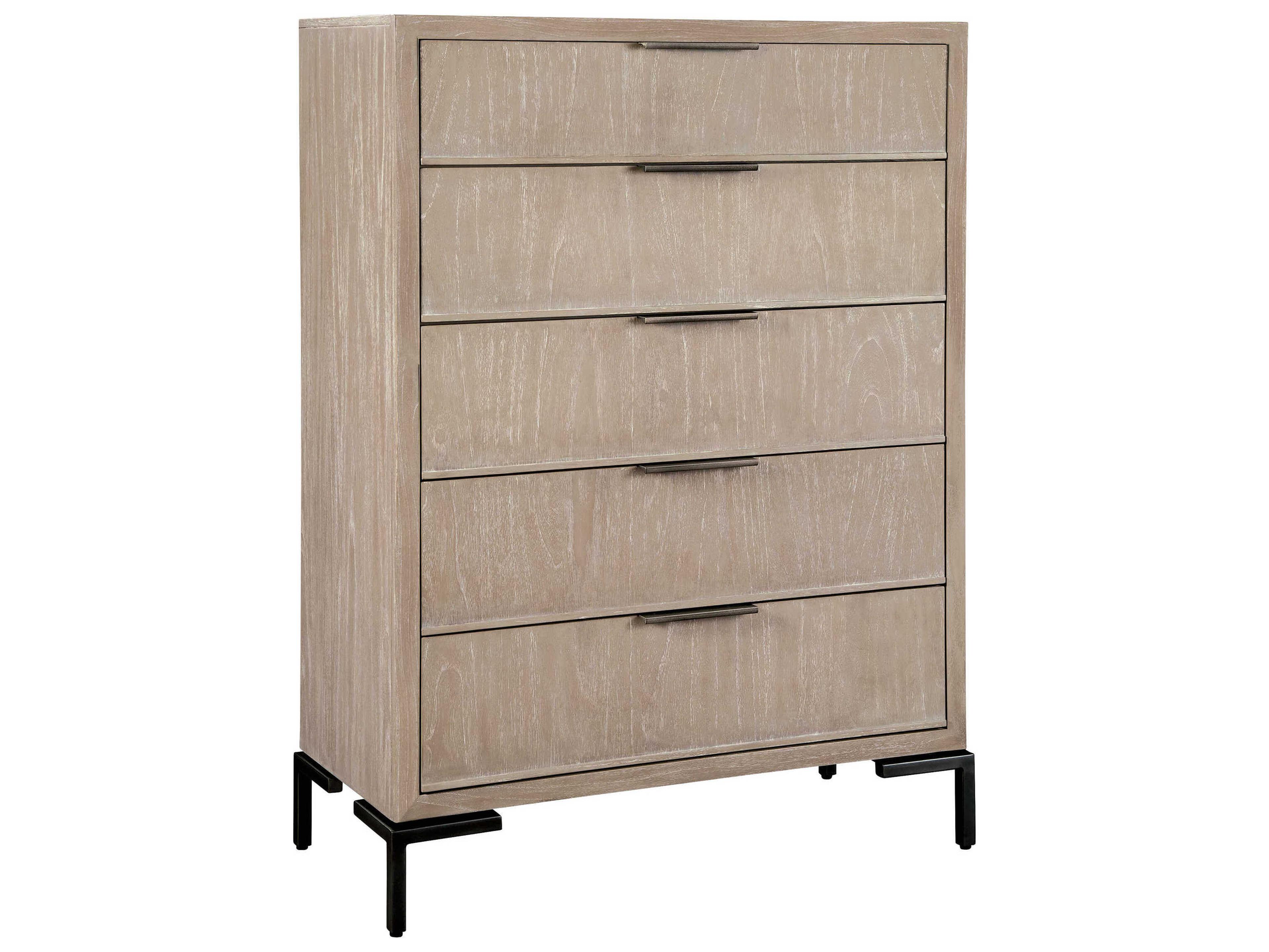 Hekman Scottsdale Beige Mindi Wood Accent Chest