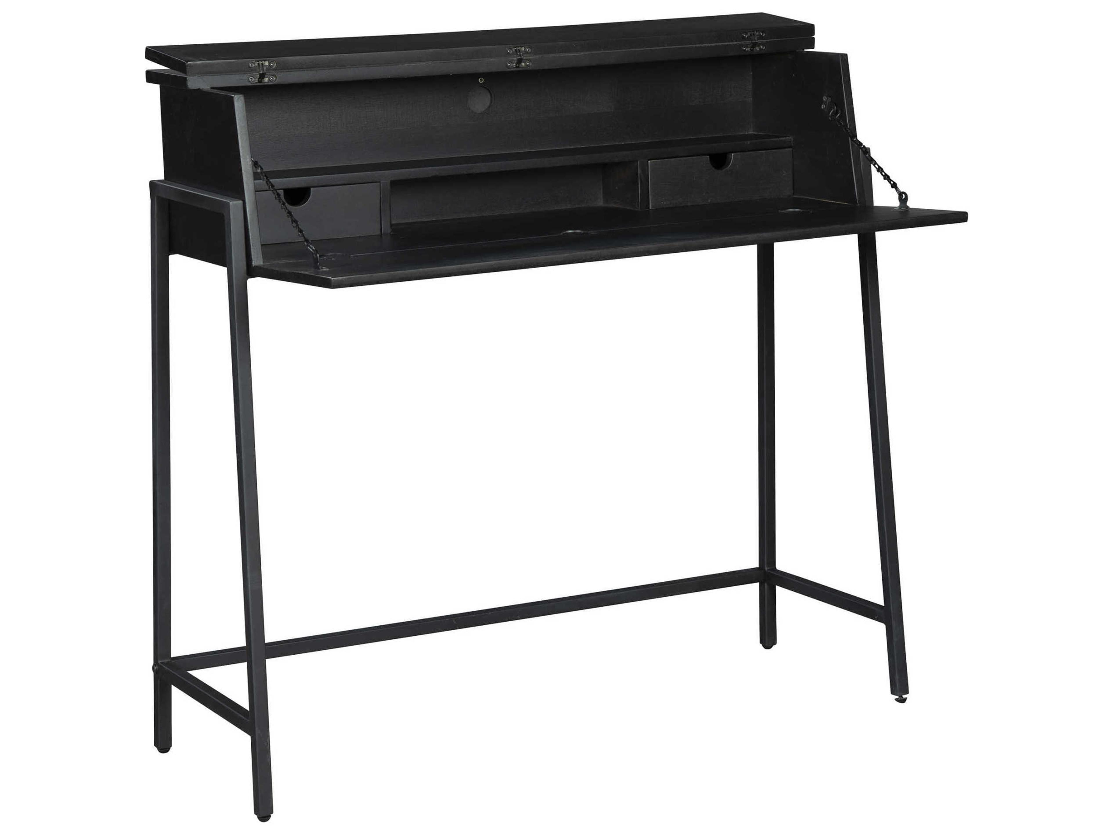 Hekman Special Reserve Black Writing Desk