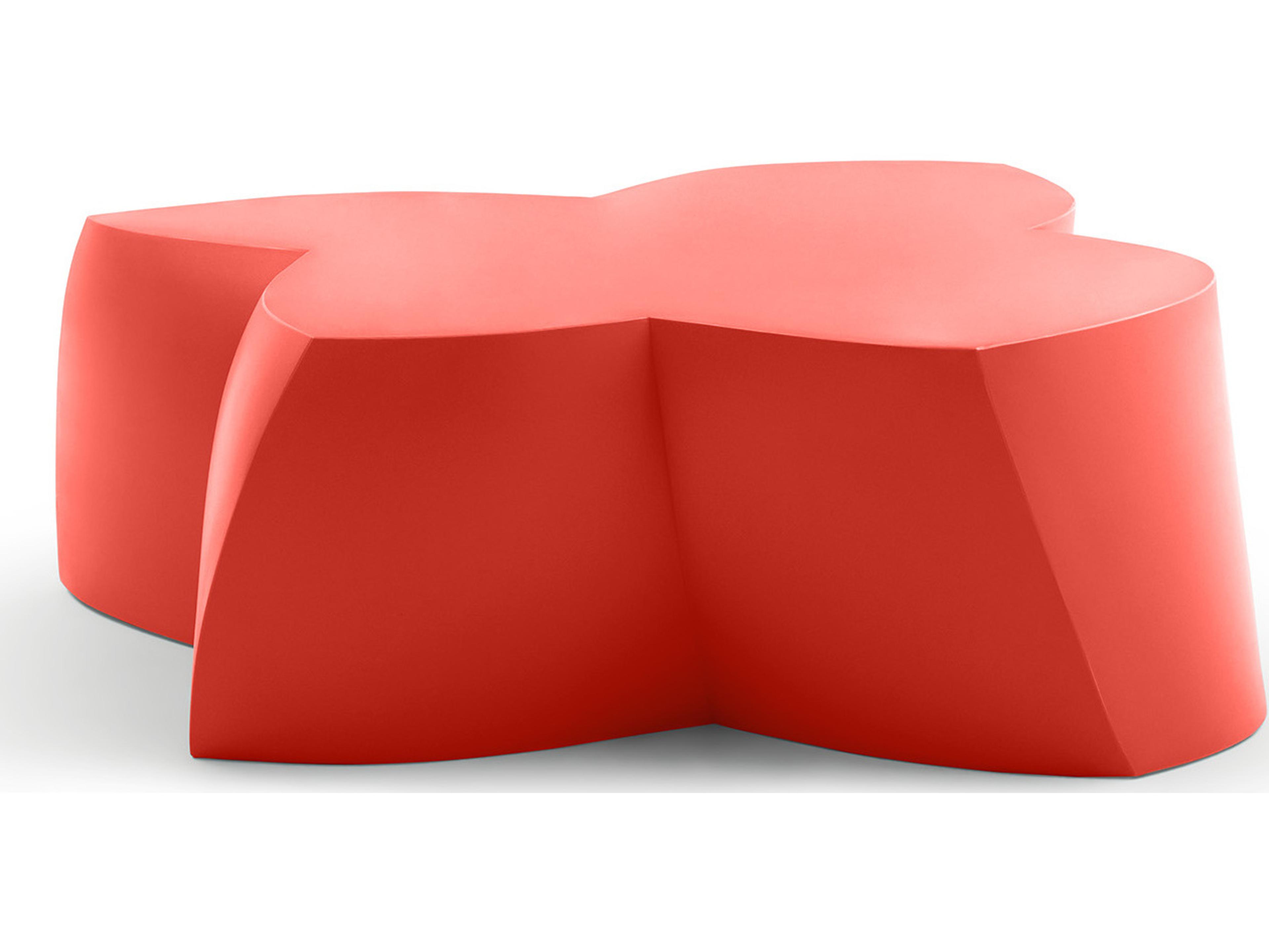 Heller Outdoor Gehry Coffee Table - Red