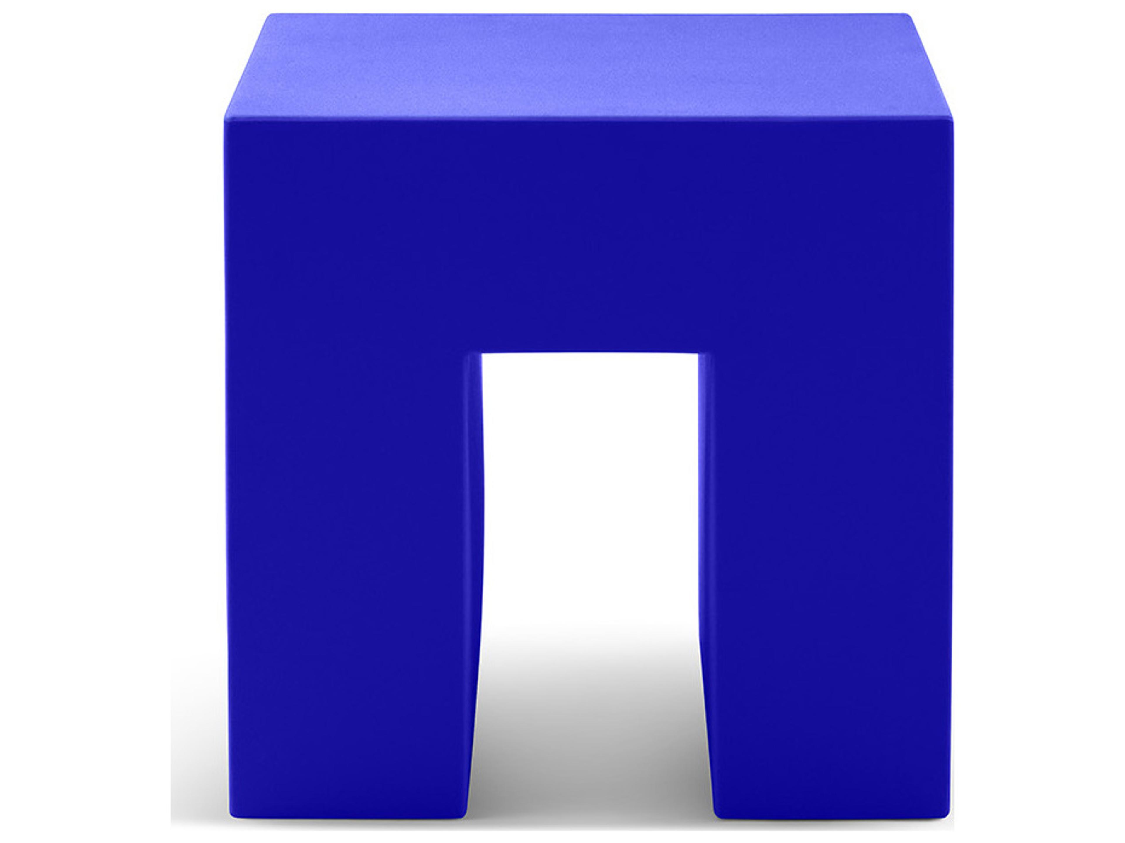 Heller Outdoor Vignelli Cube - Blue