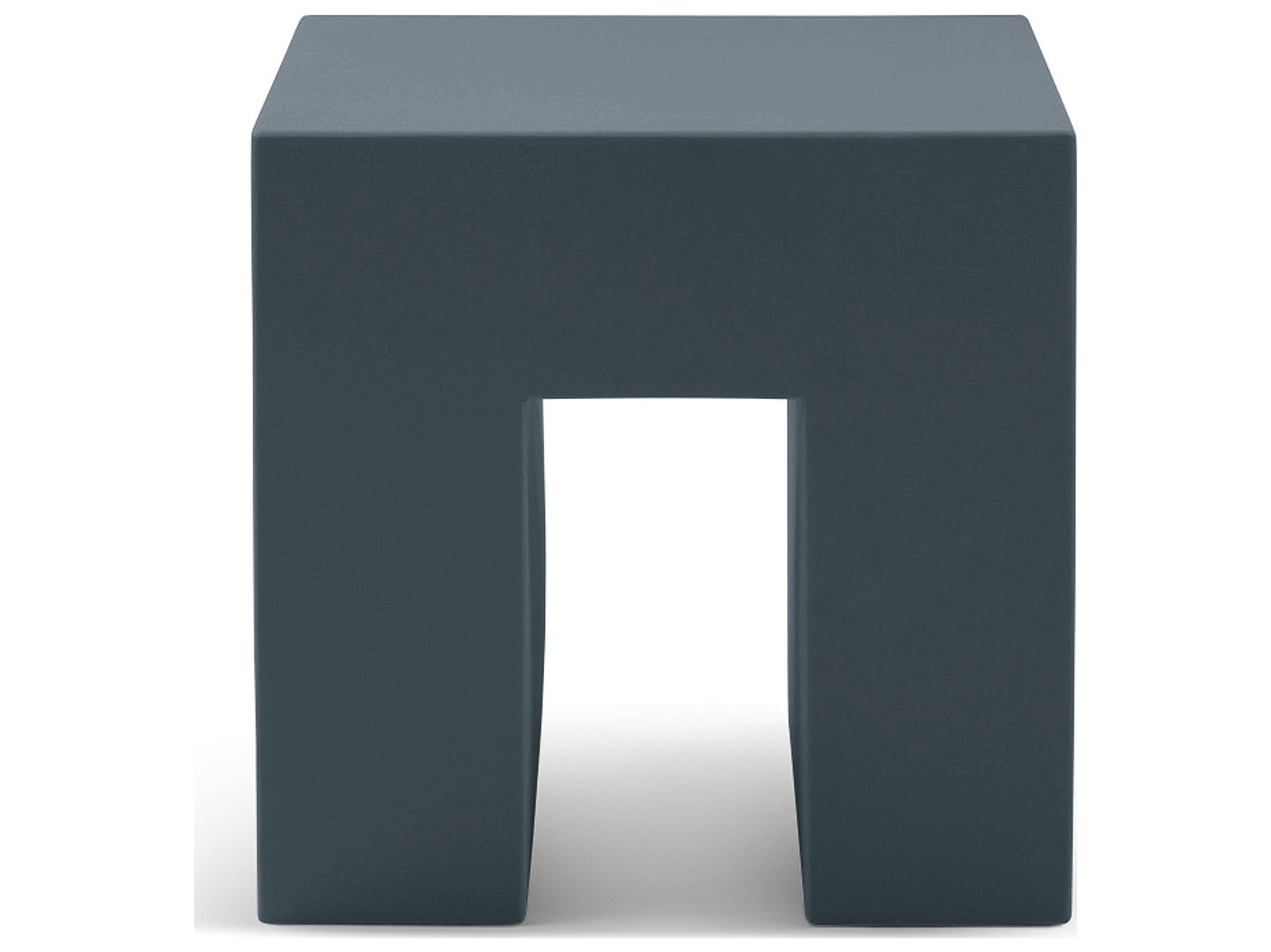 Heller Outdoor Vignelli Cube - Slate
