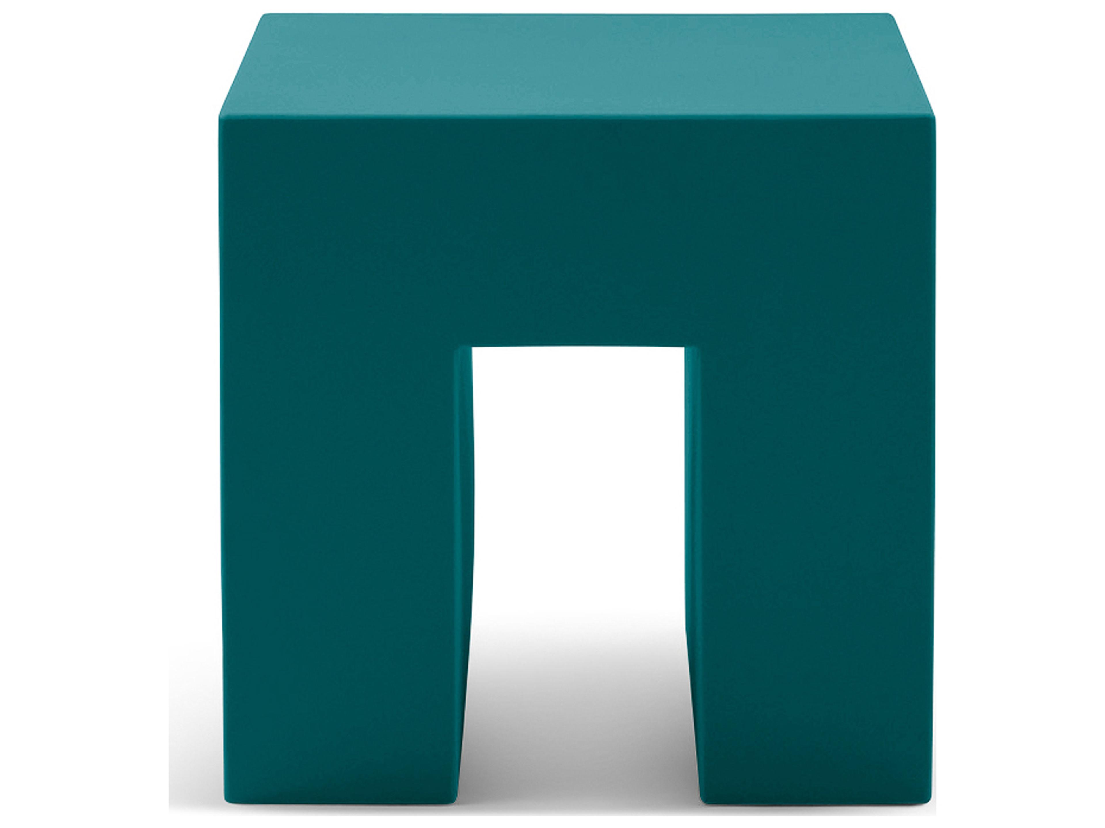 Heller Outdoor Vignelli Cube - Turquoise