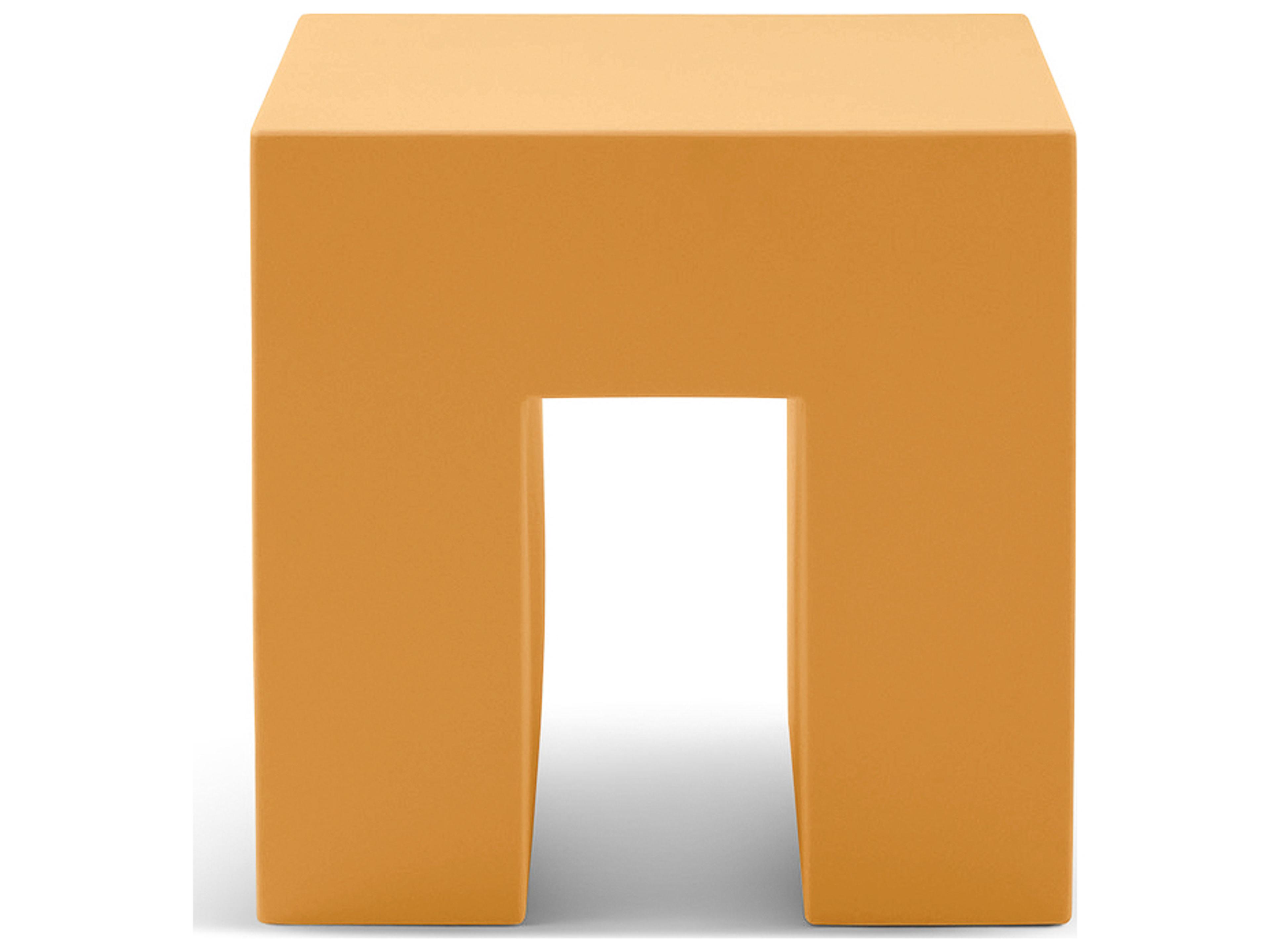Heller Outdoor Vignelli Cube - Ochre