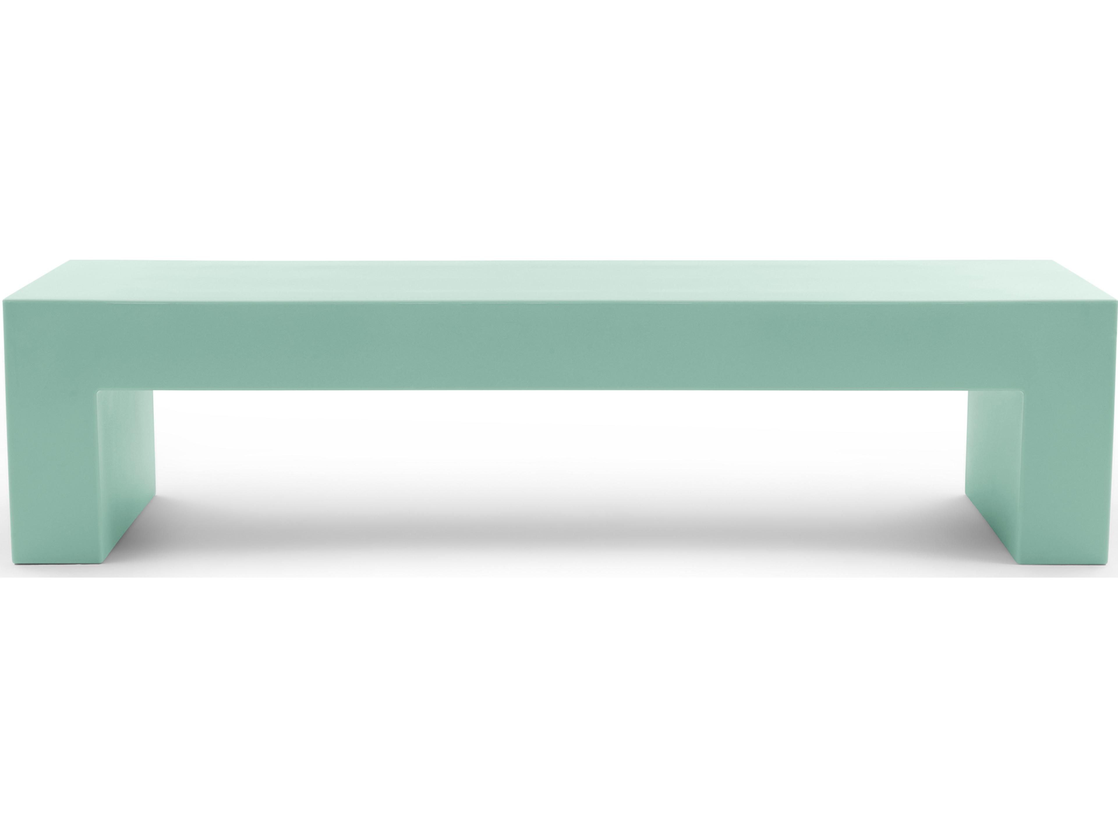 Heller Outdoor Vignelli Bench Large 72" - Celadon