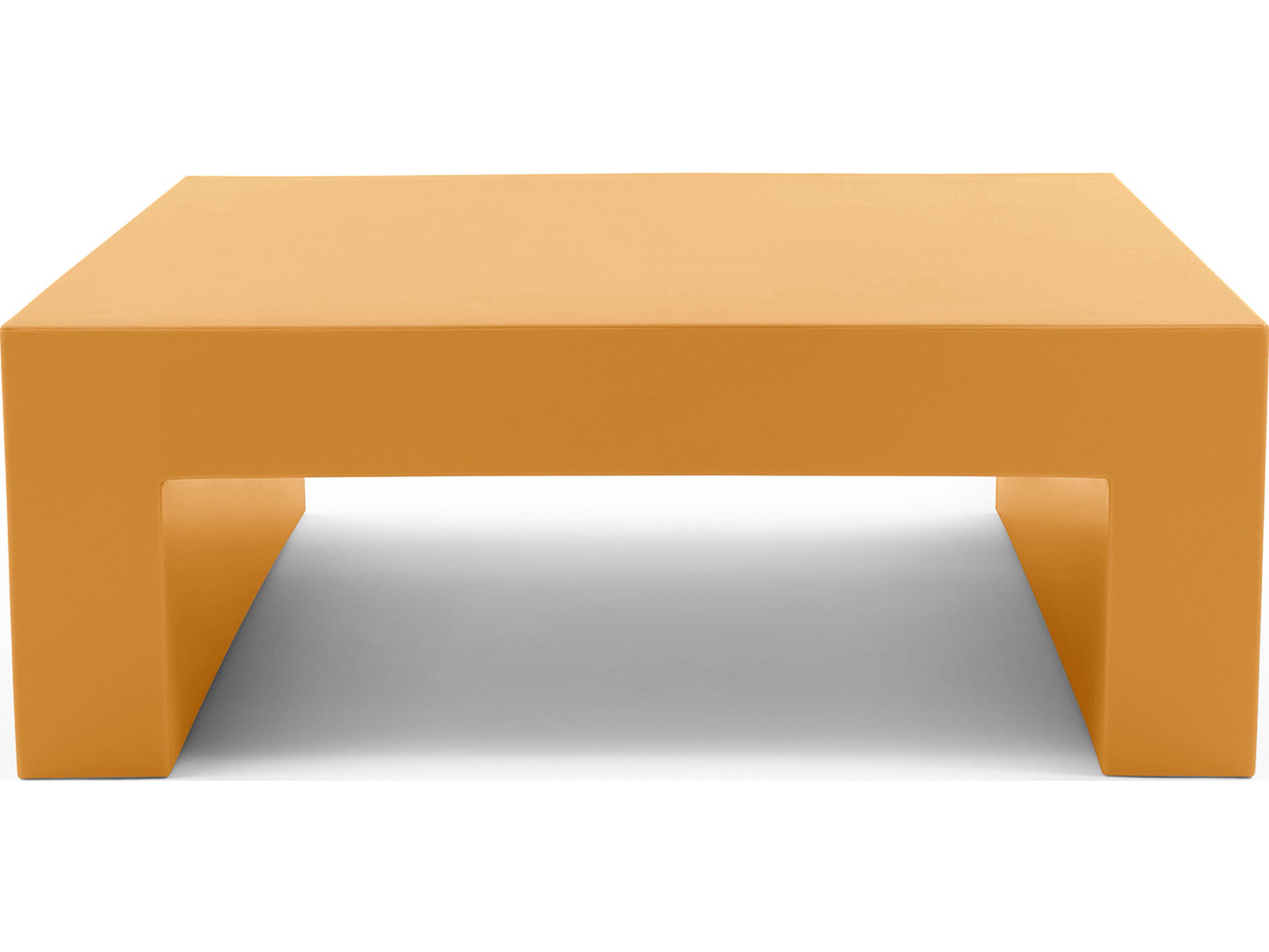 Heller Outdoor Vignelli Table - Ochre
