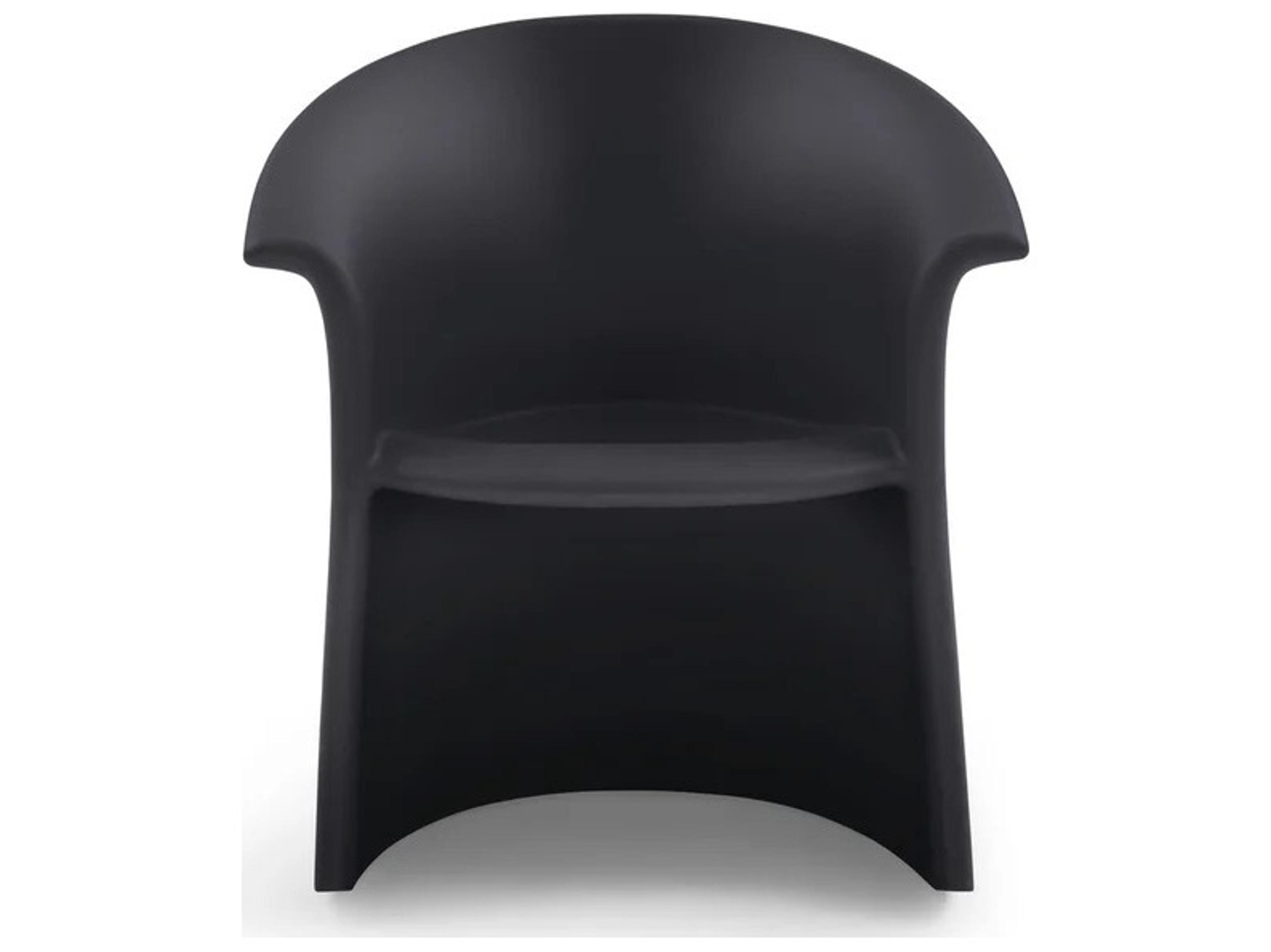 Vignelli Dark Grey Polypropylene Lounge Chair