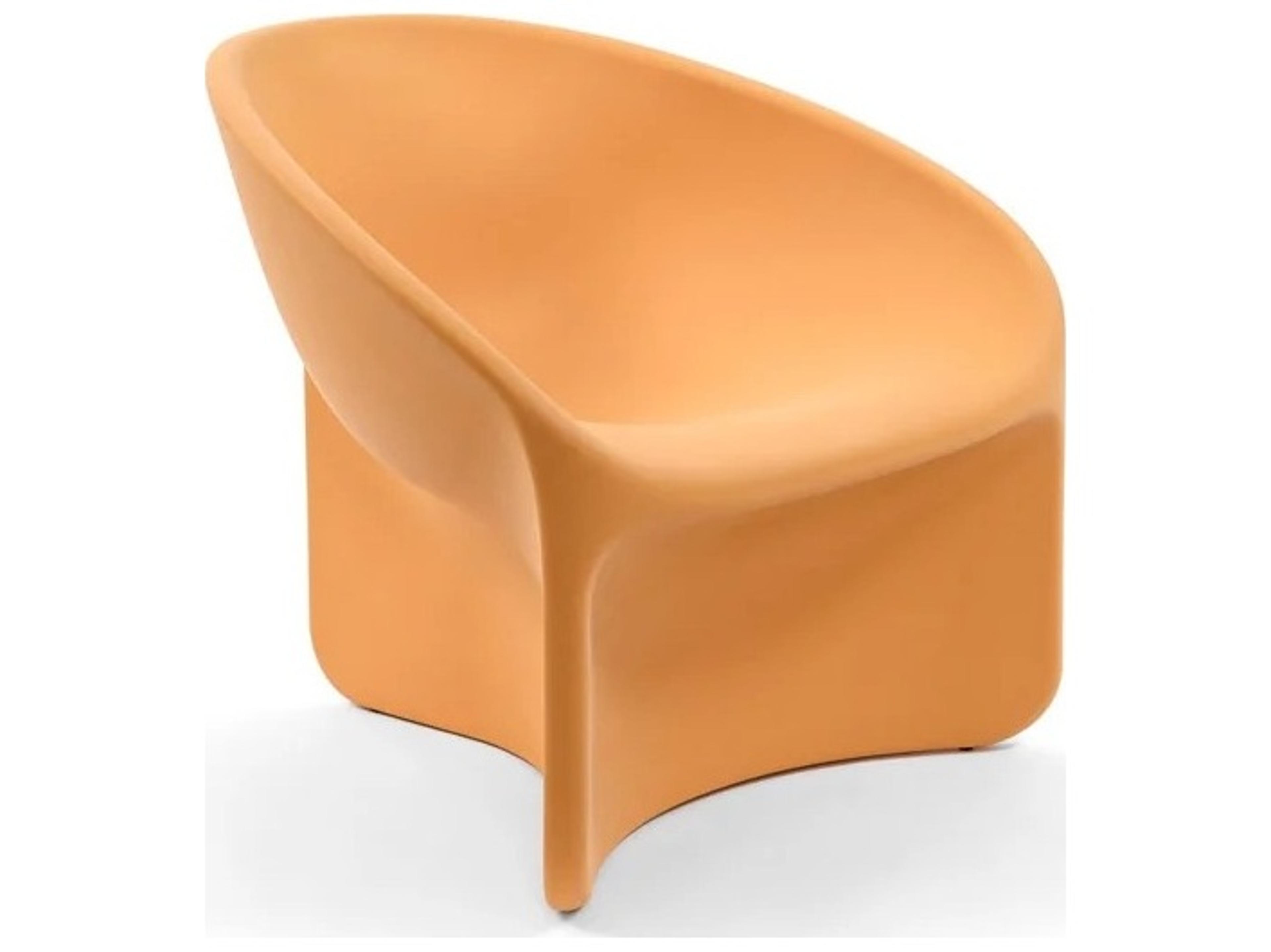 Bluff Cantaloupe Recycled Plastic Dining Chair