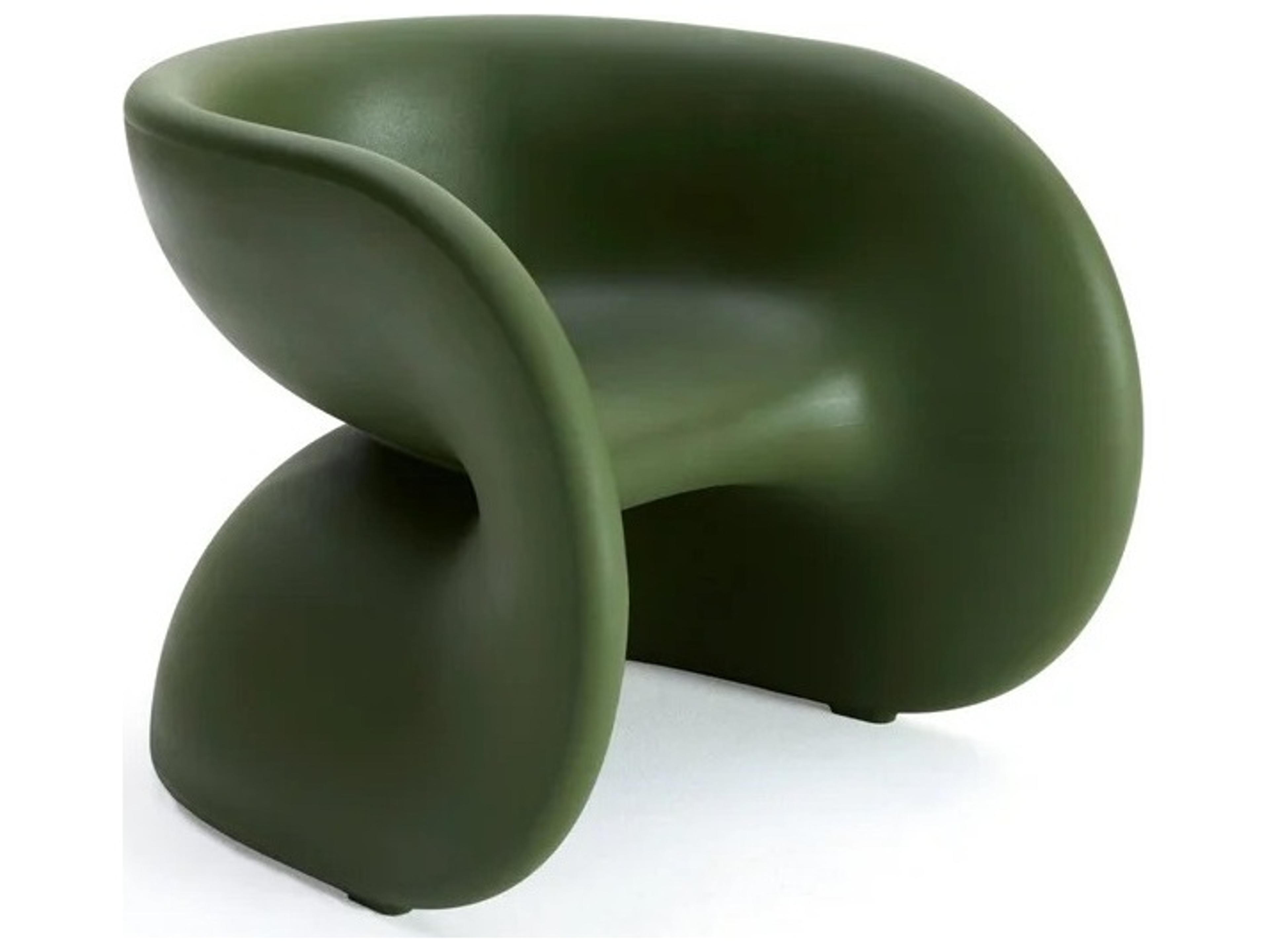 Fortune Olive Recycled Plastic Dining Chair