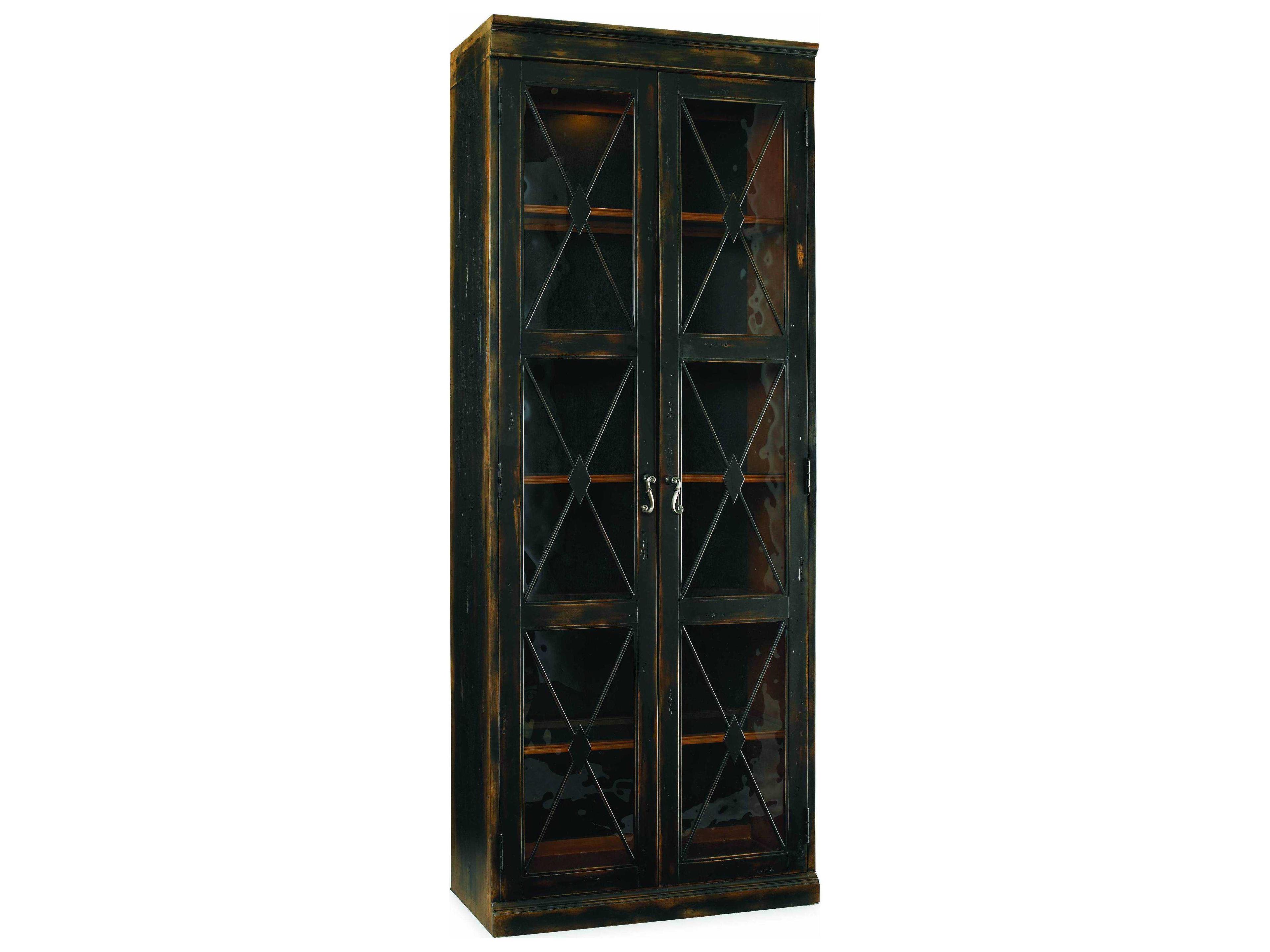 Hooker Furniture Sanctuary Hardwood Black Display Cabinet
