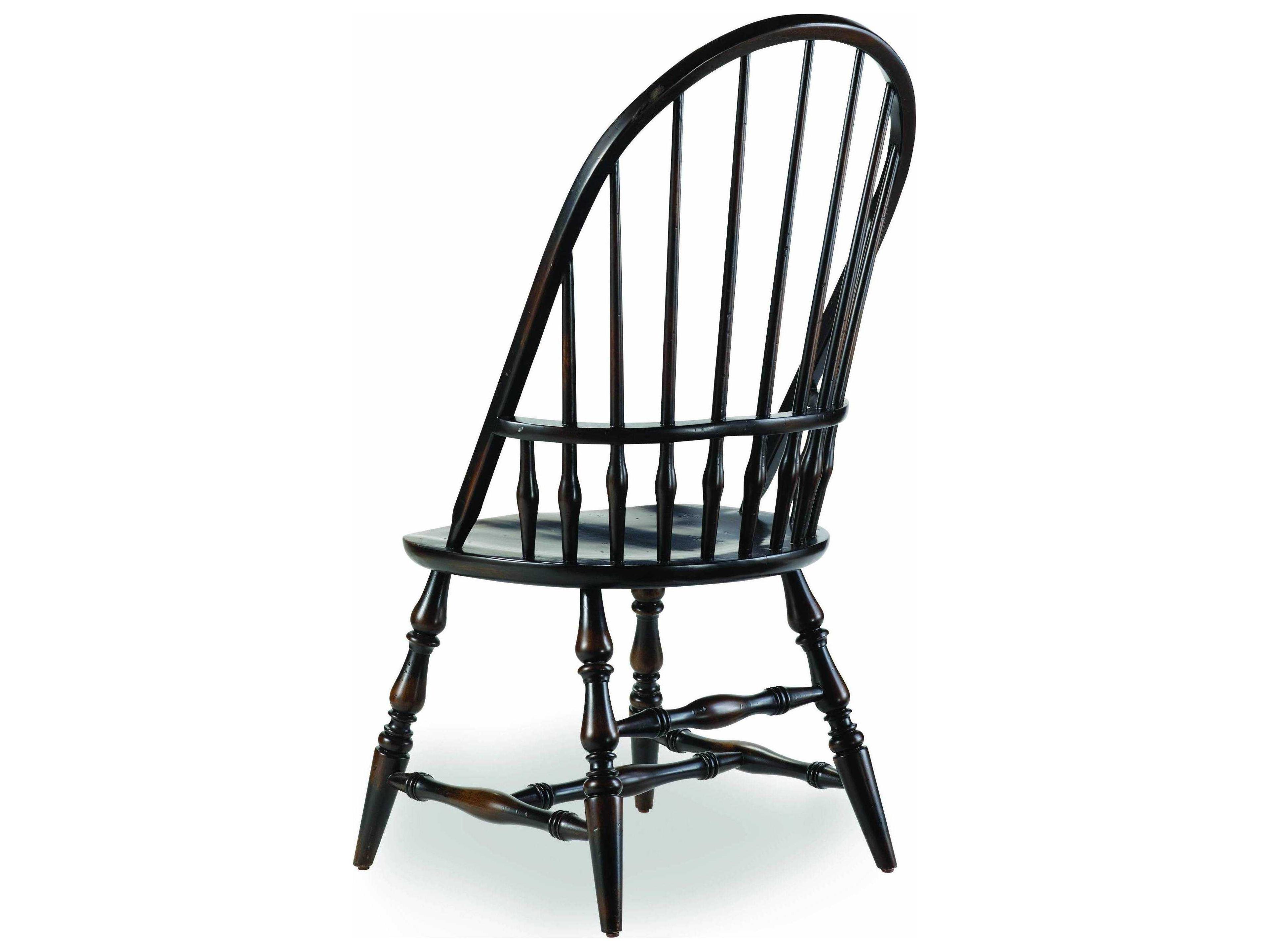 Hooker Furniture Sanctuary Hardwood Black Side Dining Chair