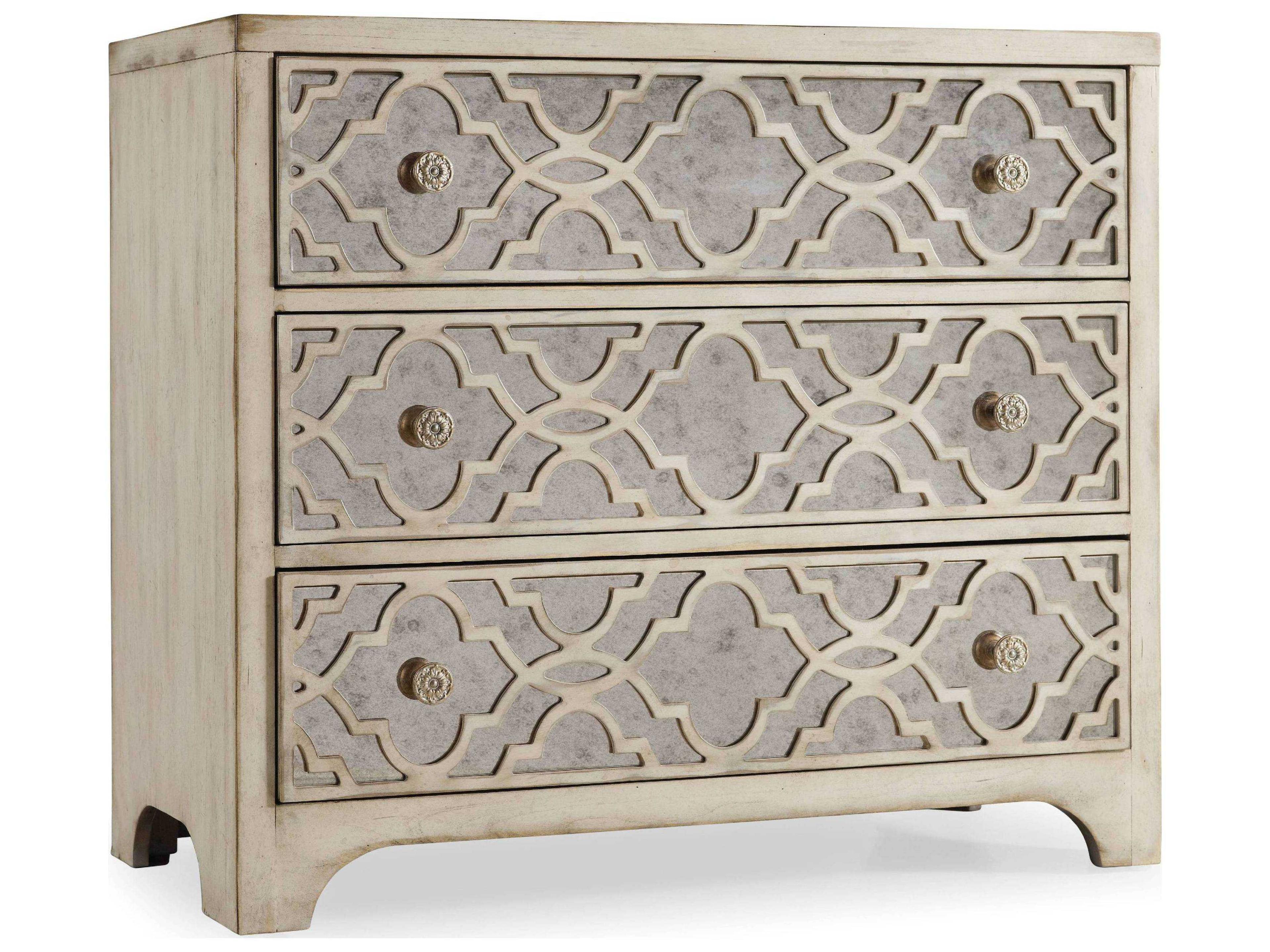 Hooker Furniture Sanctuary 3-Drawers White Cedar Wood Accent Chest