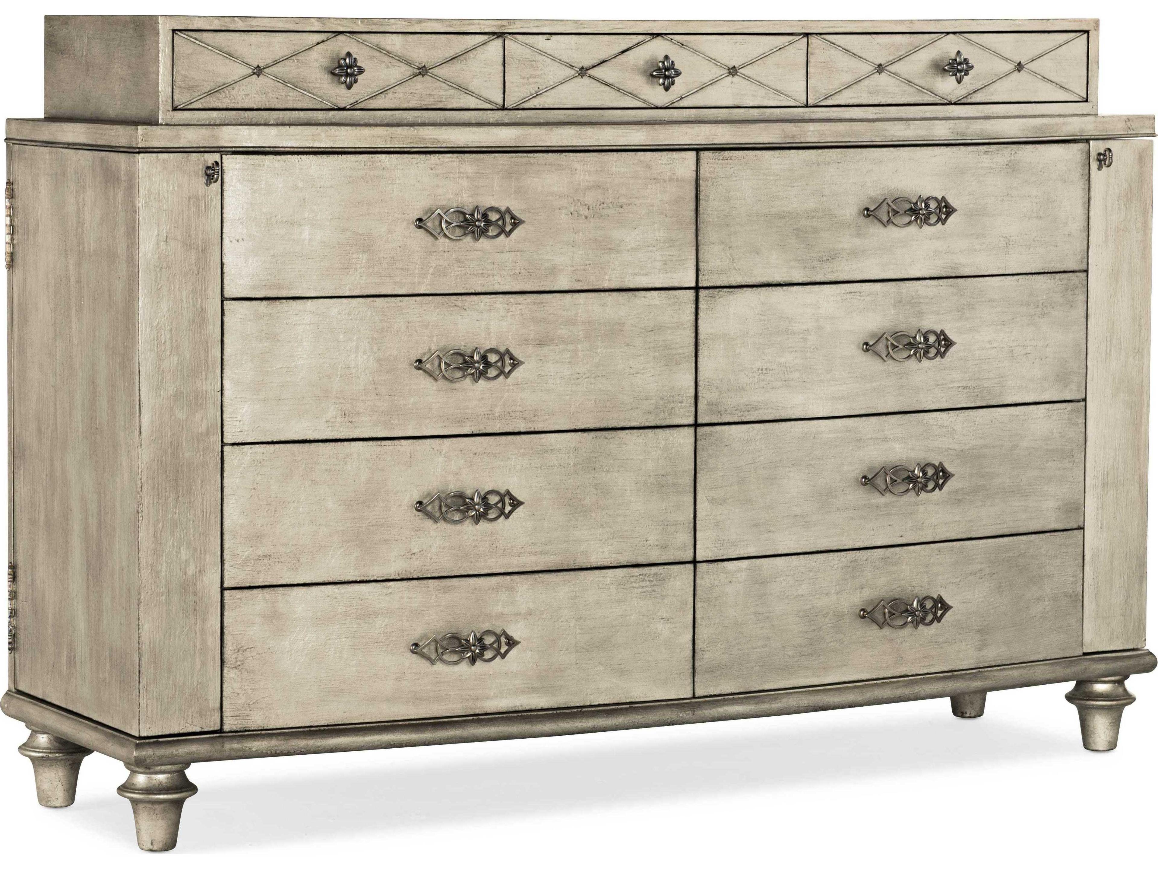 Hooker Furniture Sanctuary 2 Diamont 11-Drawers Hardwood Double Dresser