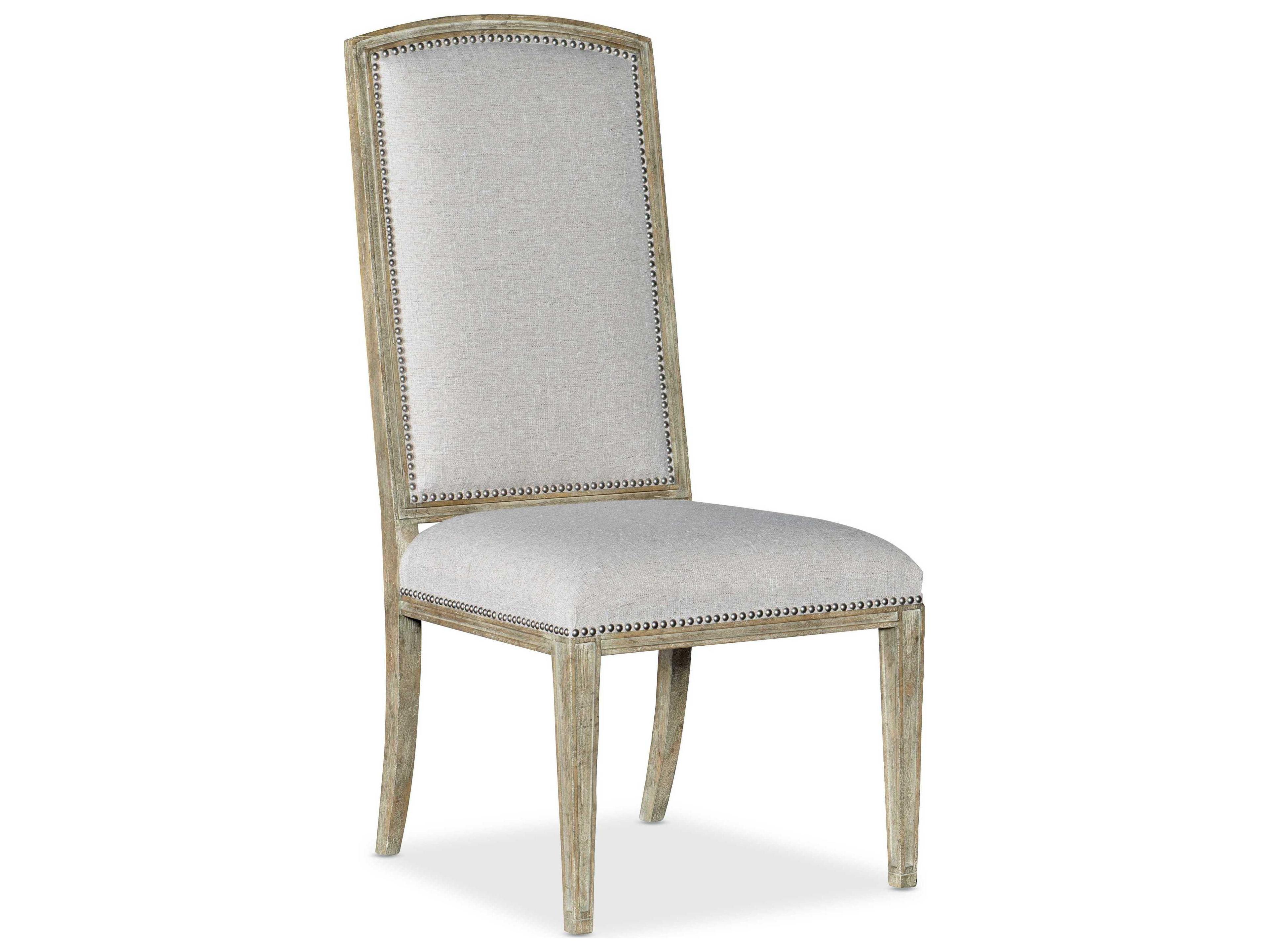 Hooker Furniture Castella Beige Upholstered Side Dining Chair