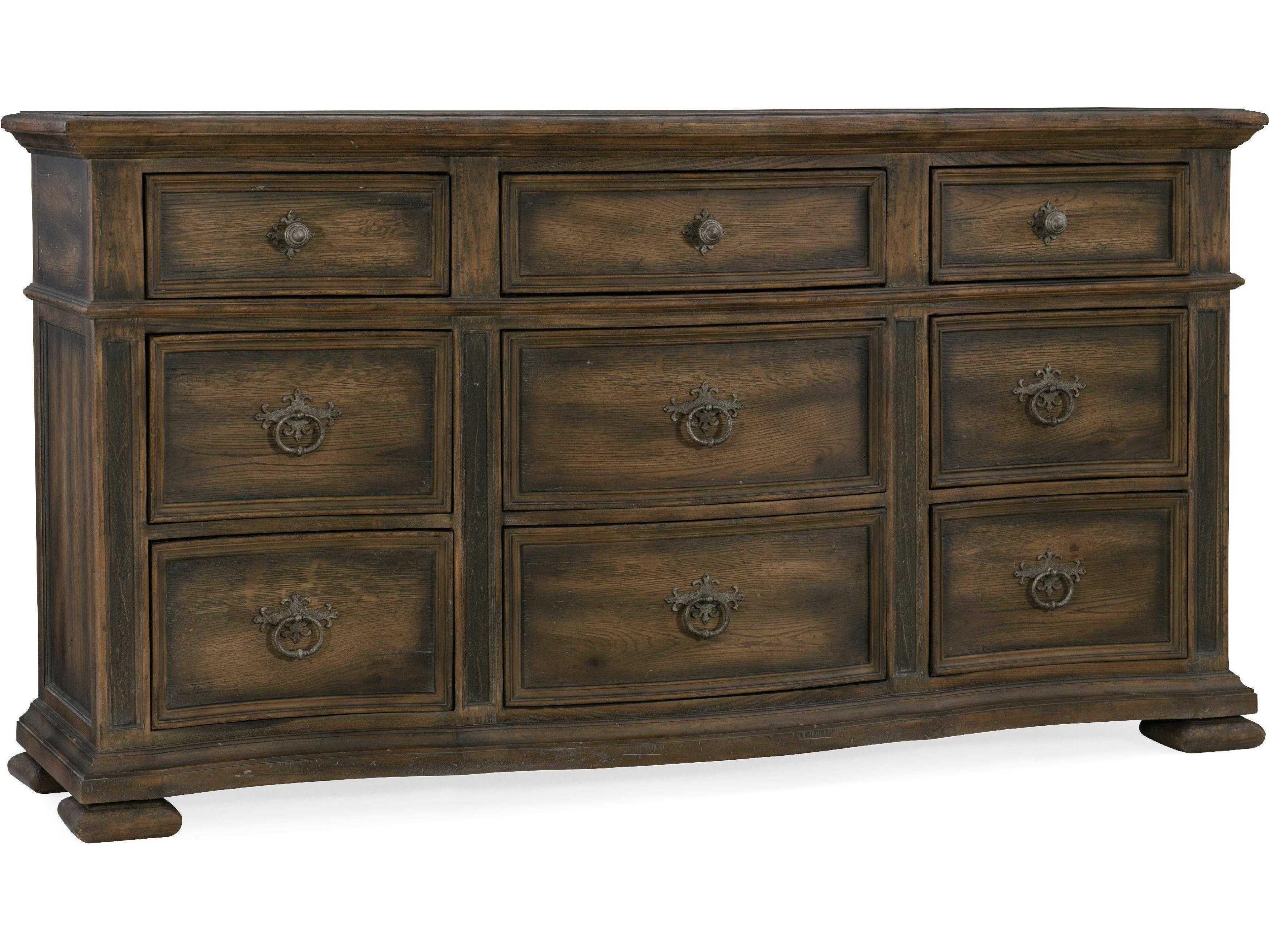Luxecor Heritage 9-Drawers Cedar Wood Dresser