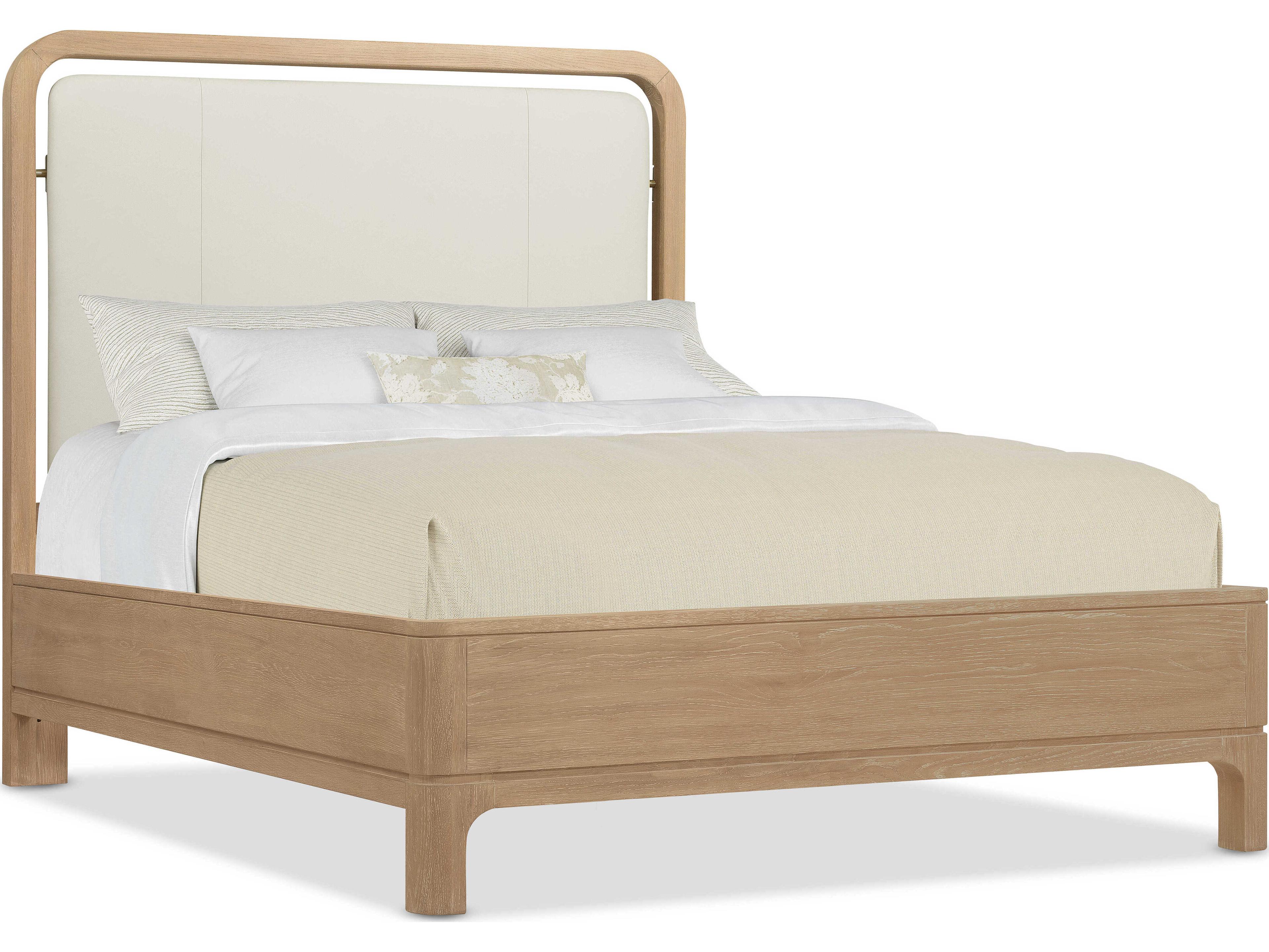 Hooker Furniture Banyon Bay Desert Oak Wood Queen Platform Bed