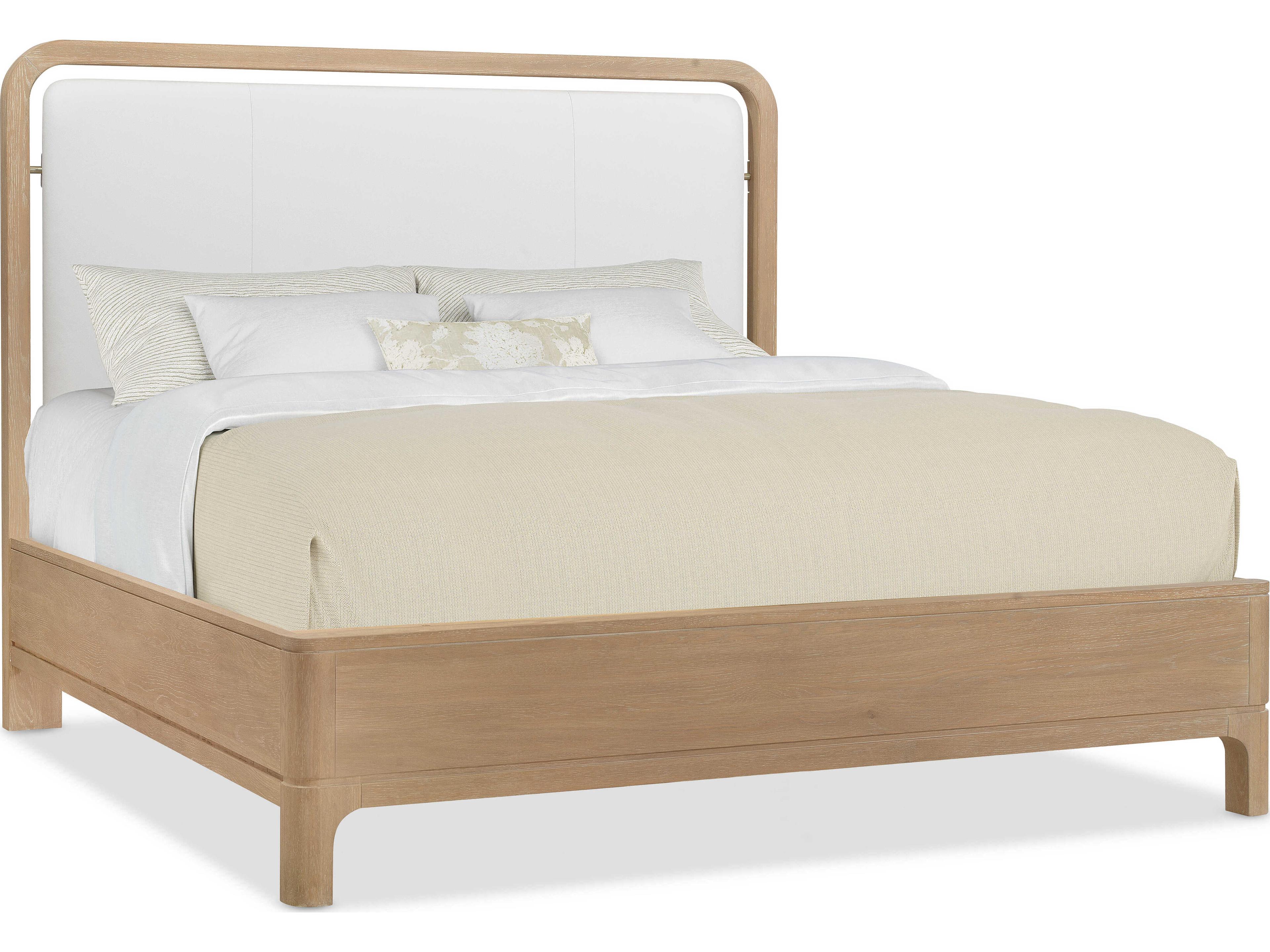 Hooker Furniture Banyon Bay Desert Oak Wood King Platform Bed