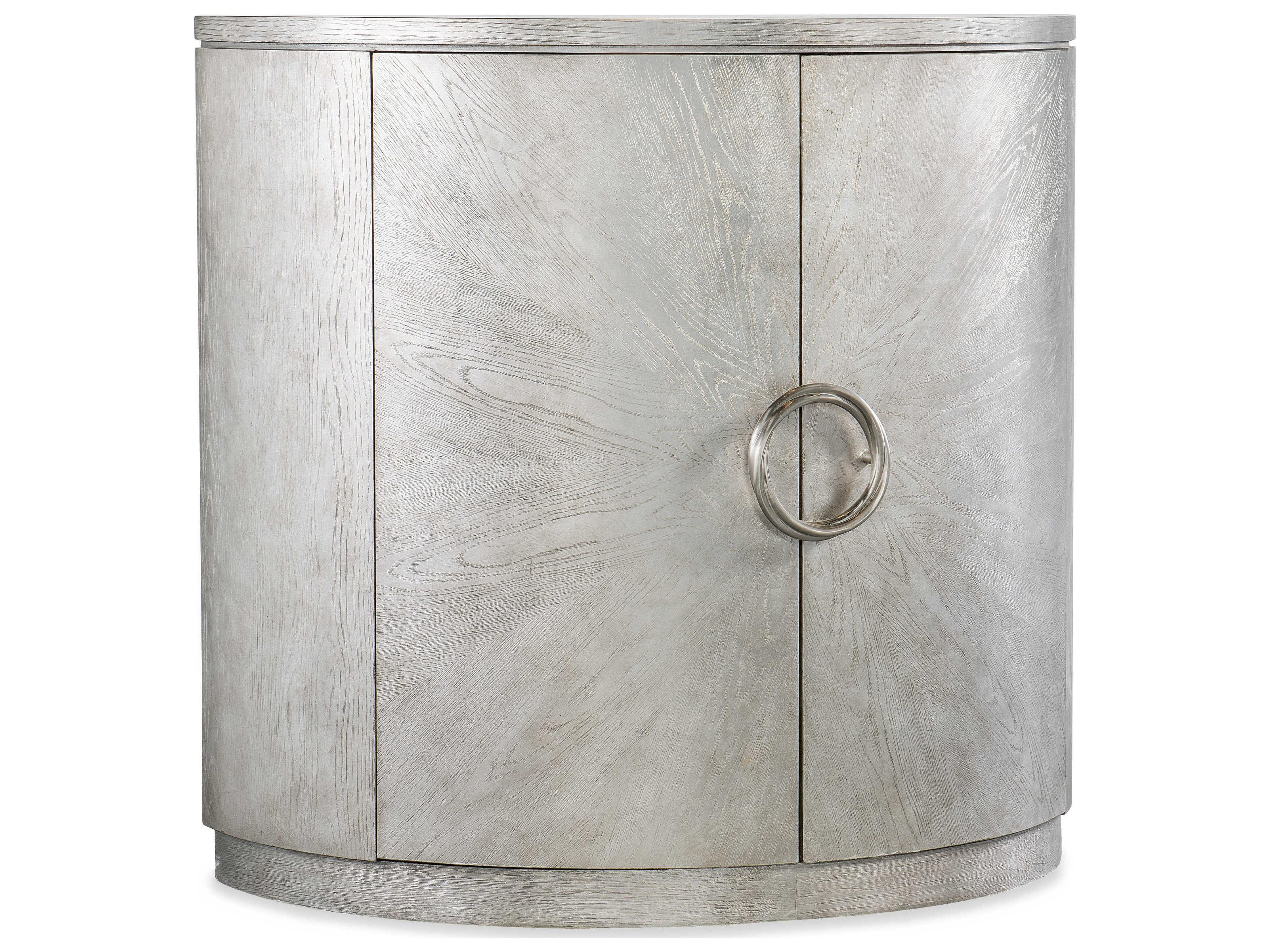 Hooker Furniture Melange Silver Oak Wood Accent Chest