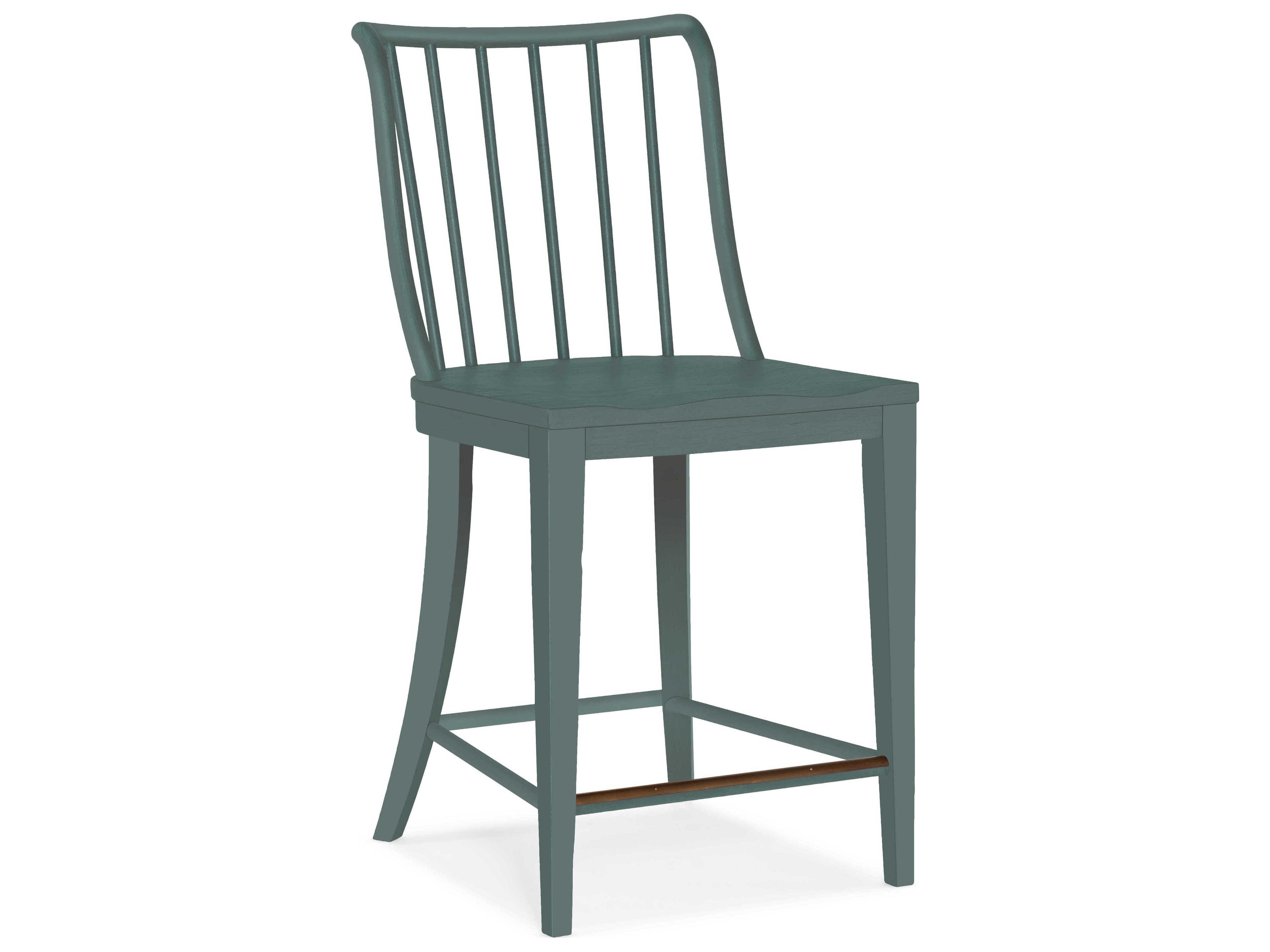 Hooker Furniture Serenity Bermuda Beech Wood Blue Counter Stool
