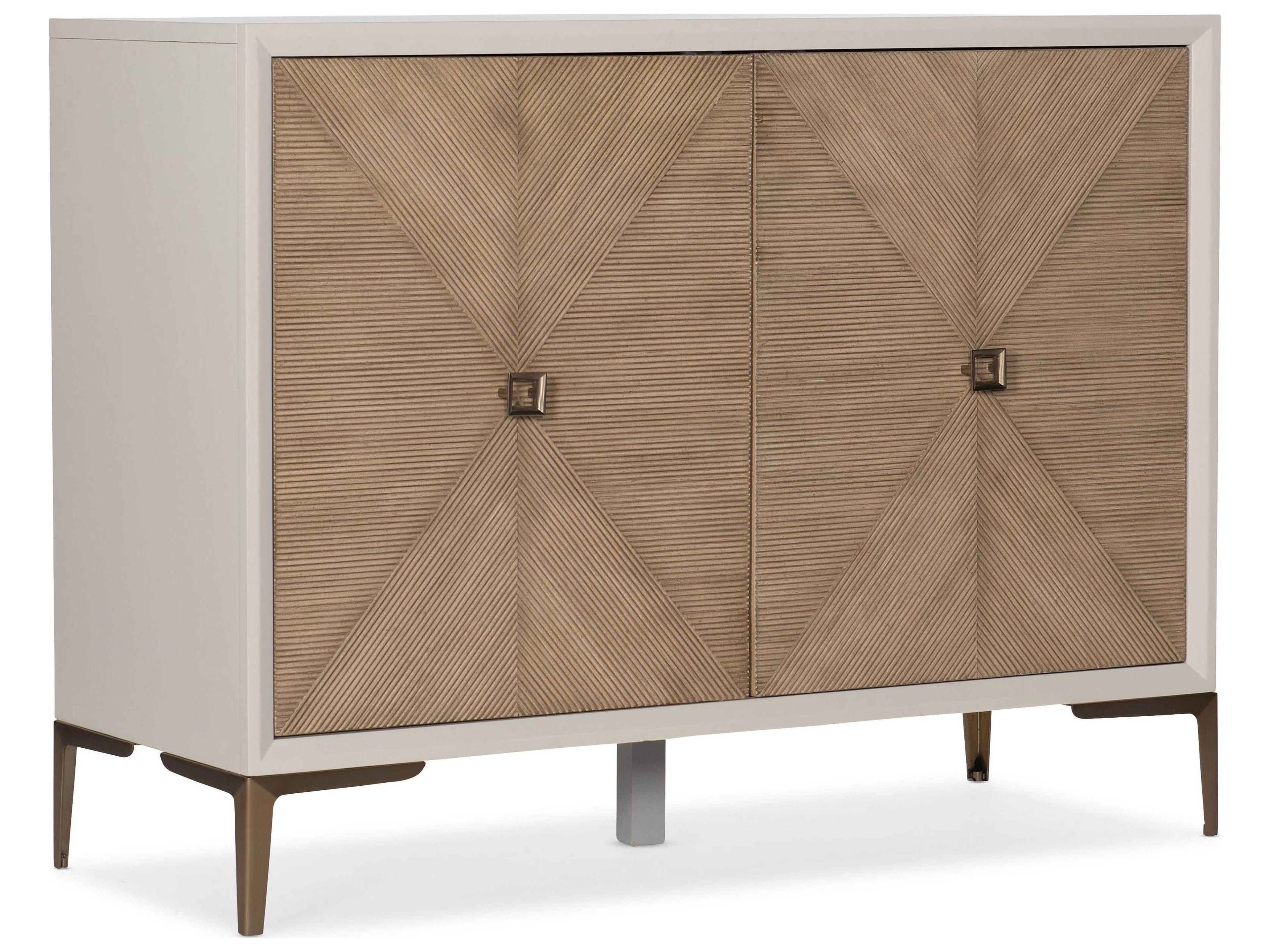 Hooker Furniture Melange Lisette 46" Poplar Wood Cream Sideboard